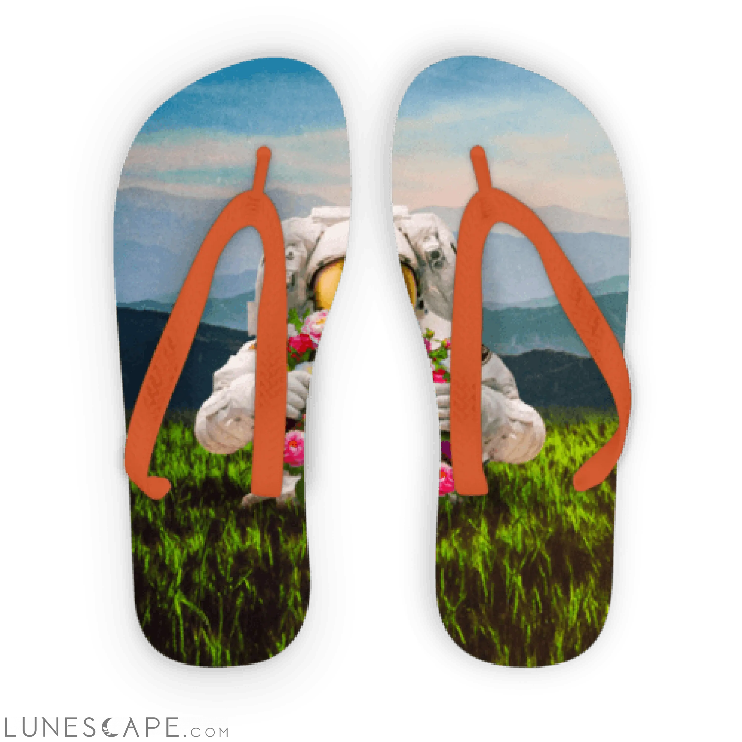 Escape the Universe Adult Flip Flops LUNESCAPE