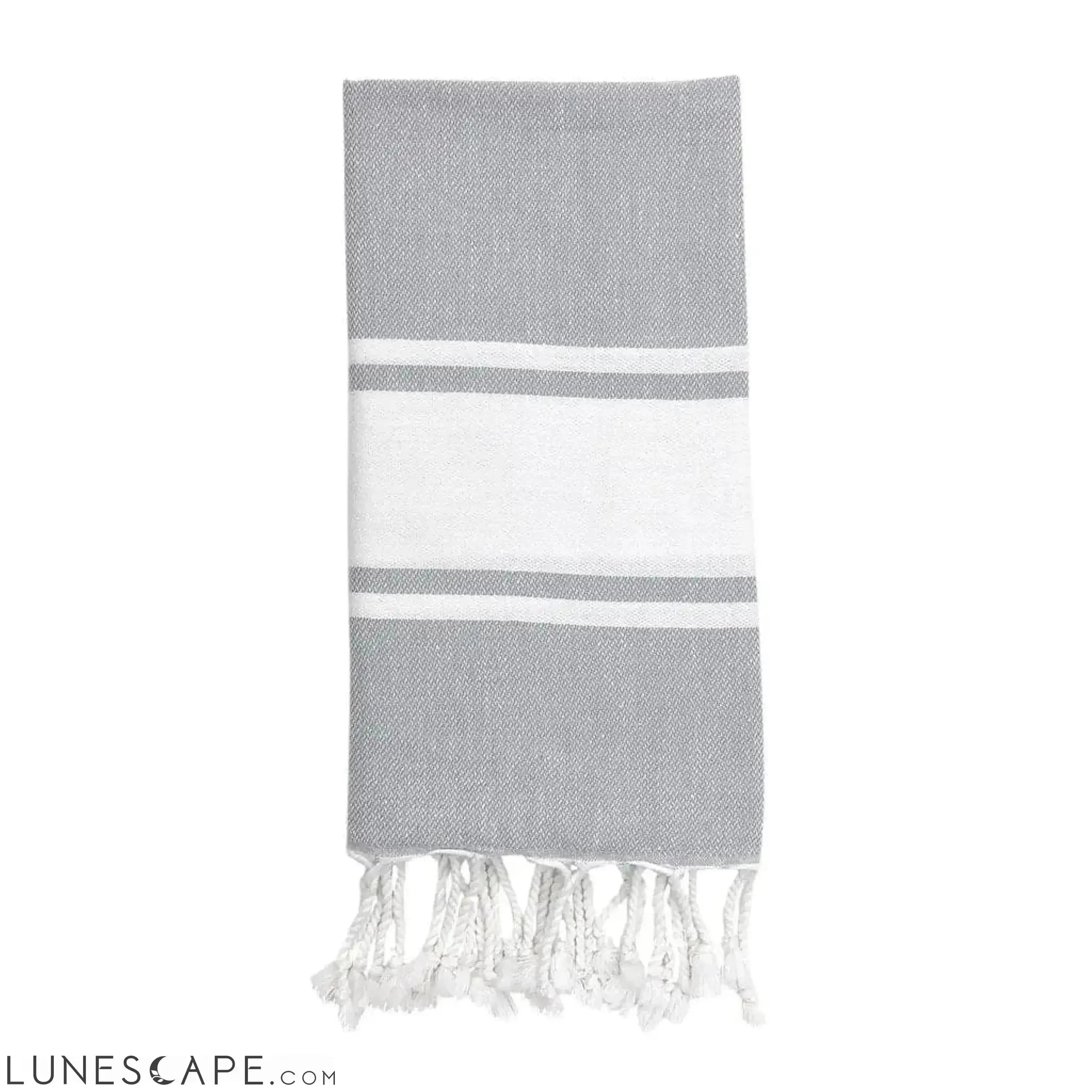 Essential Stripe Turkish Hand Towel LUNESCAPE
