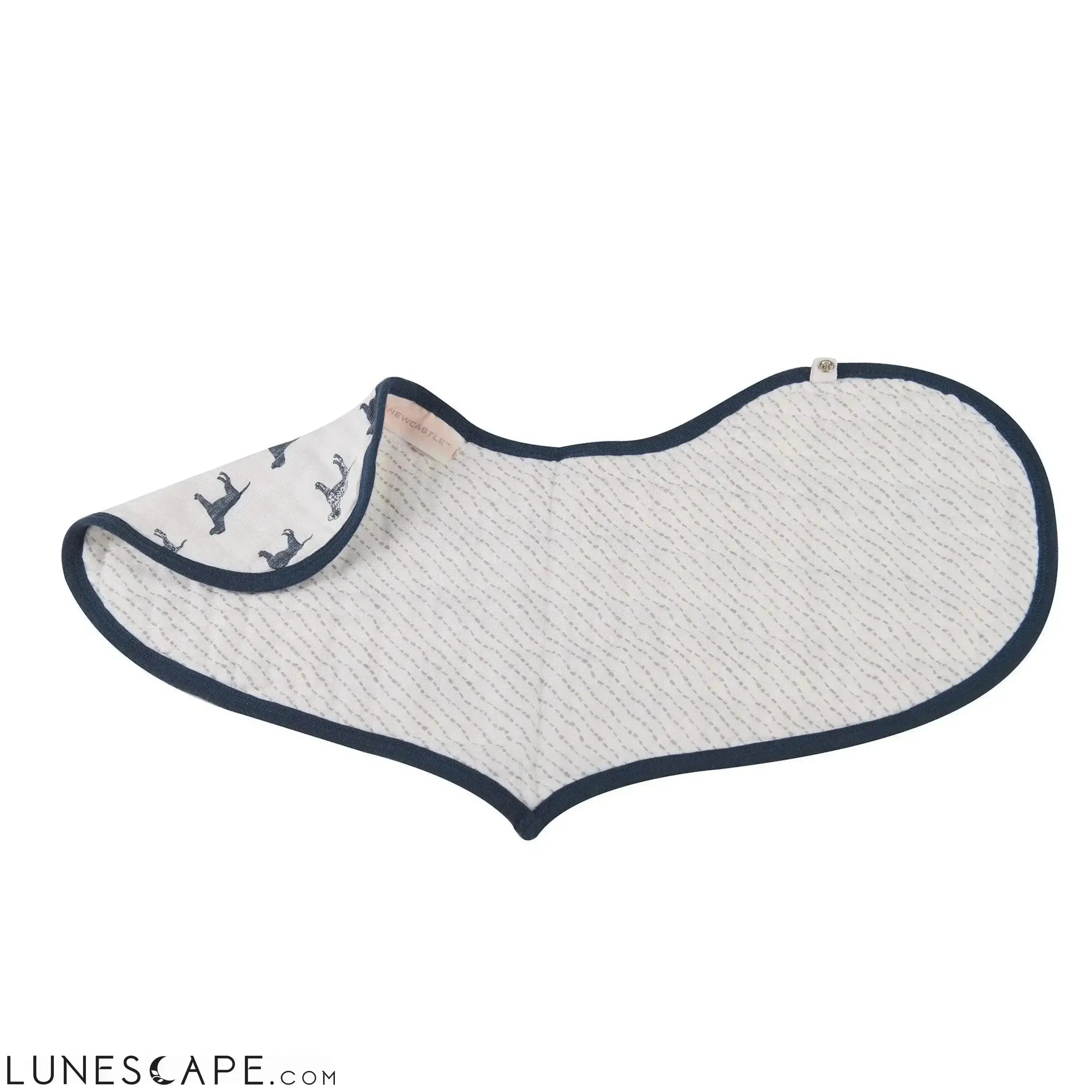 Fire Truck and Dalmatian Heart Bibs - Set of 2 LUNESCAPE