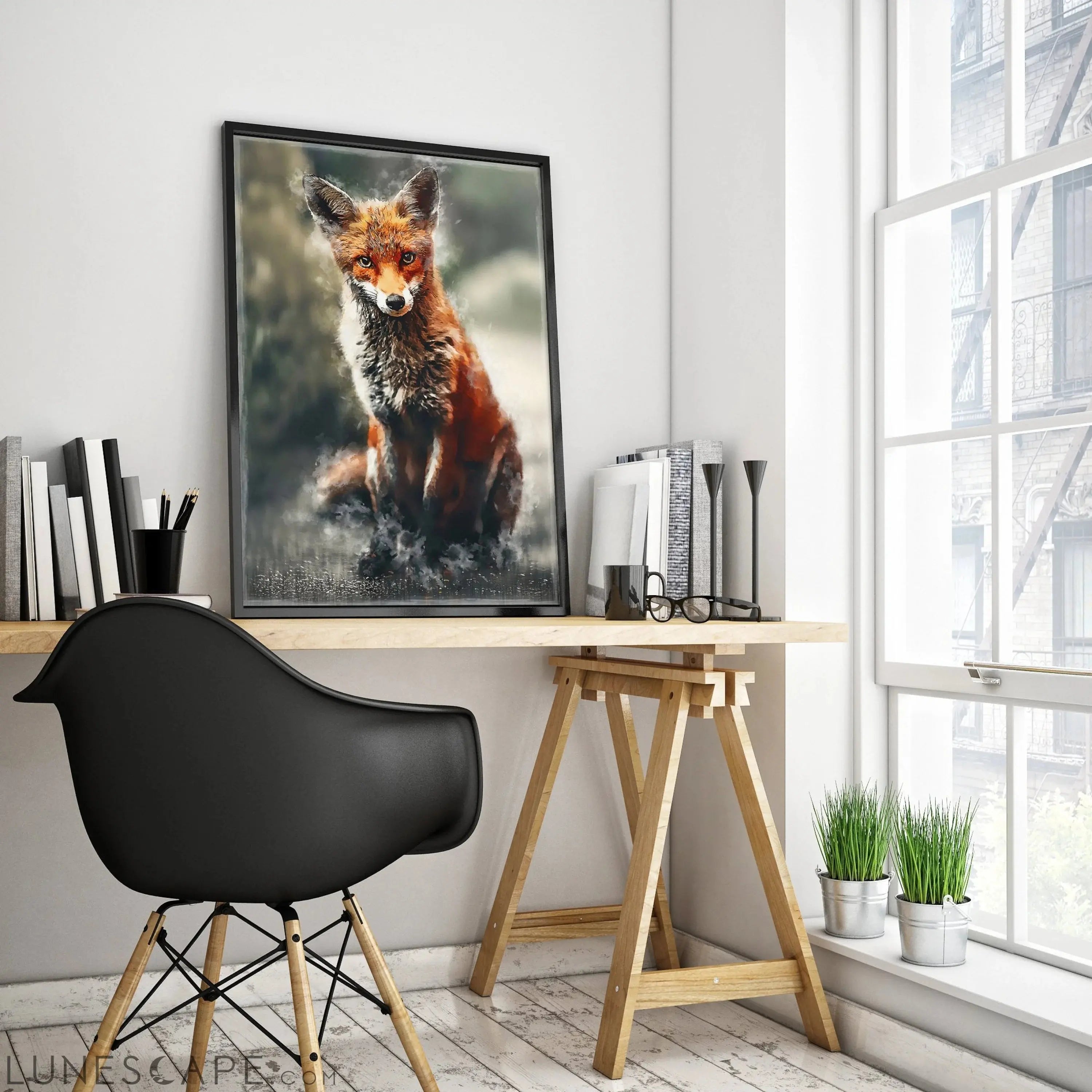Fox Poster LUNESCAPE