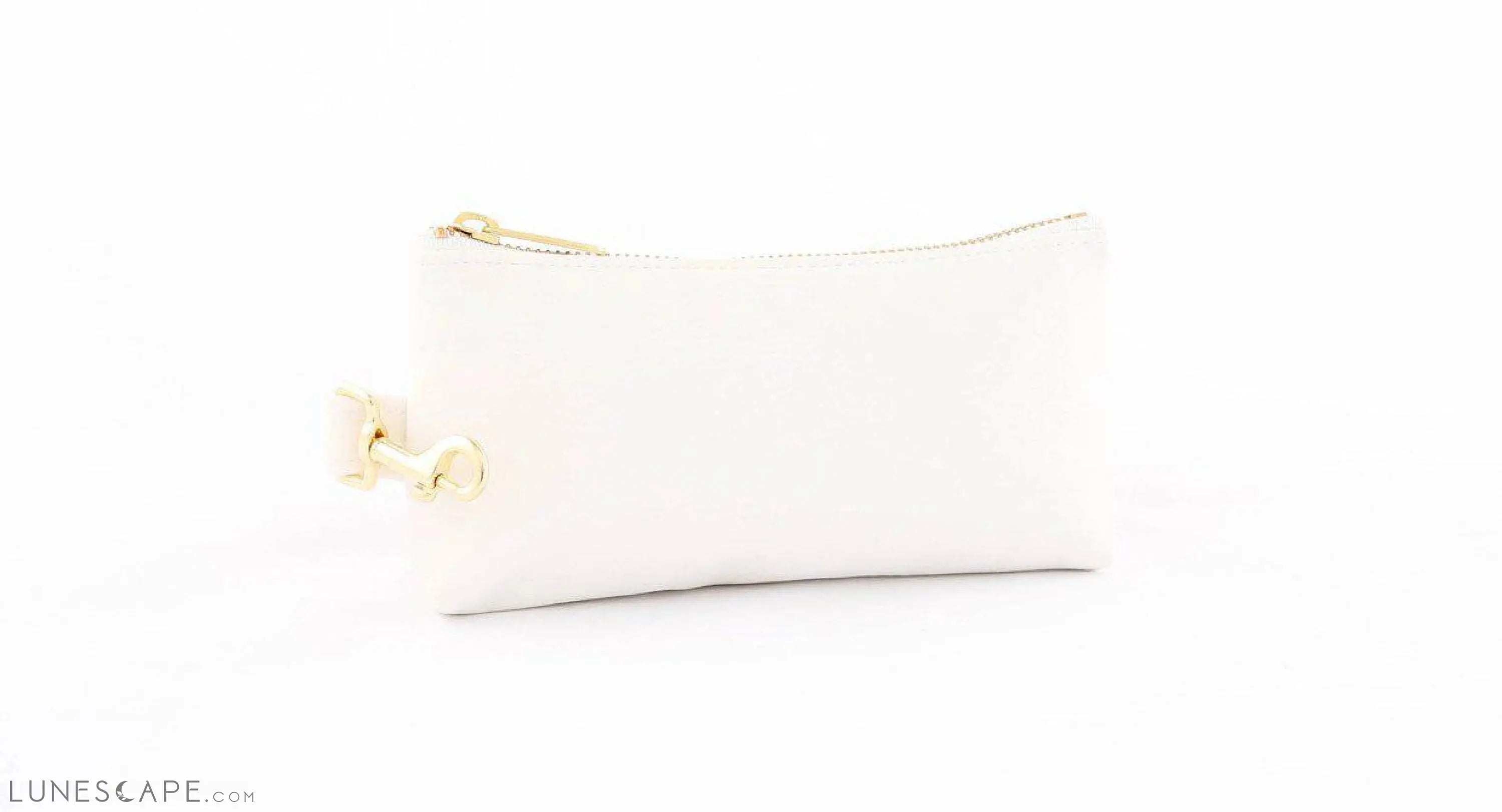 Frost White Vegan Leather Bag LUNESCAPE