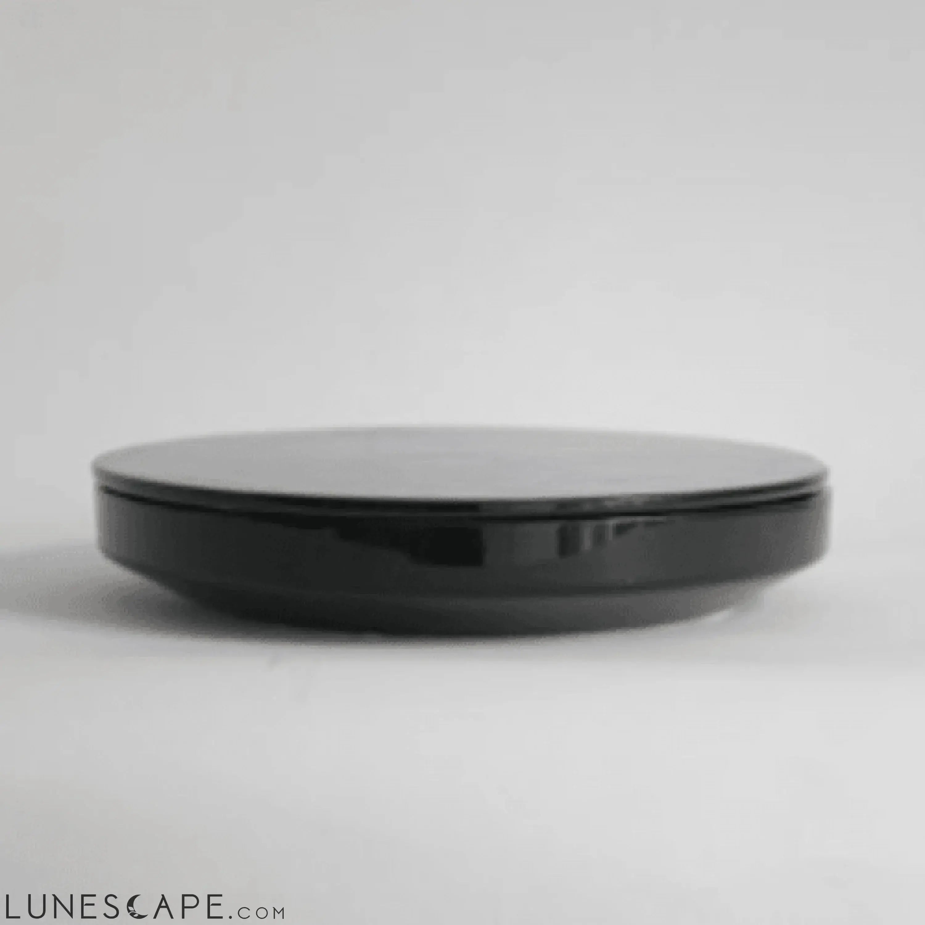 Glazed Ceramic Covered Serving Bowl LUNESCAPE