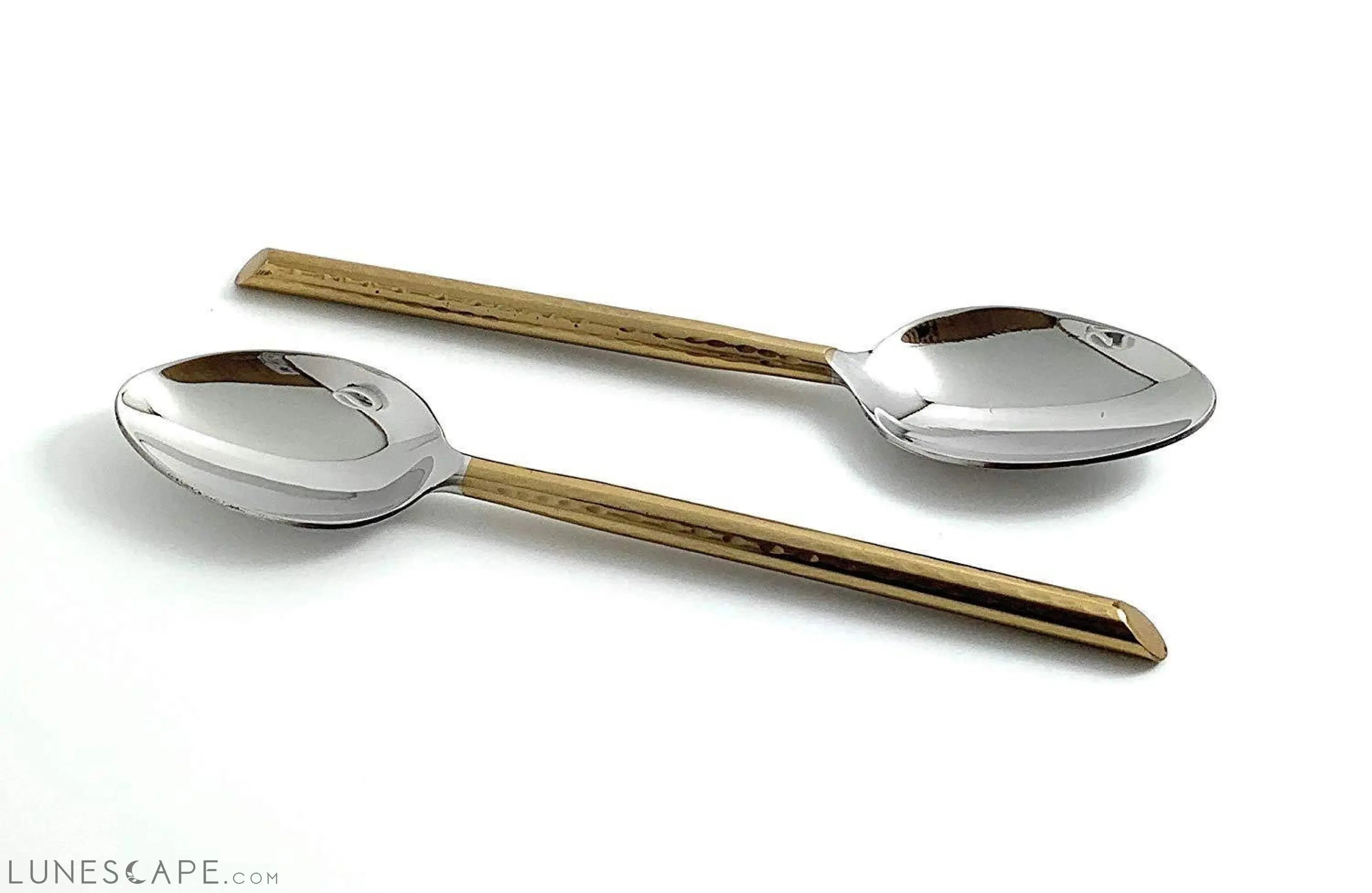 Gold Dinner Spoons - Set of 6 LUNESCAPE