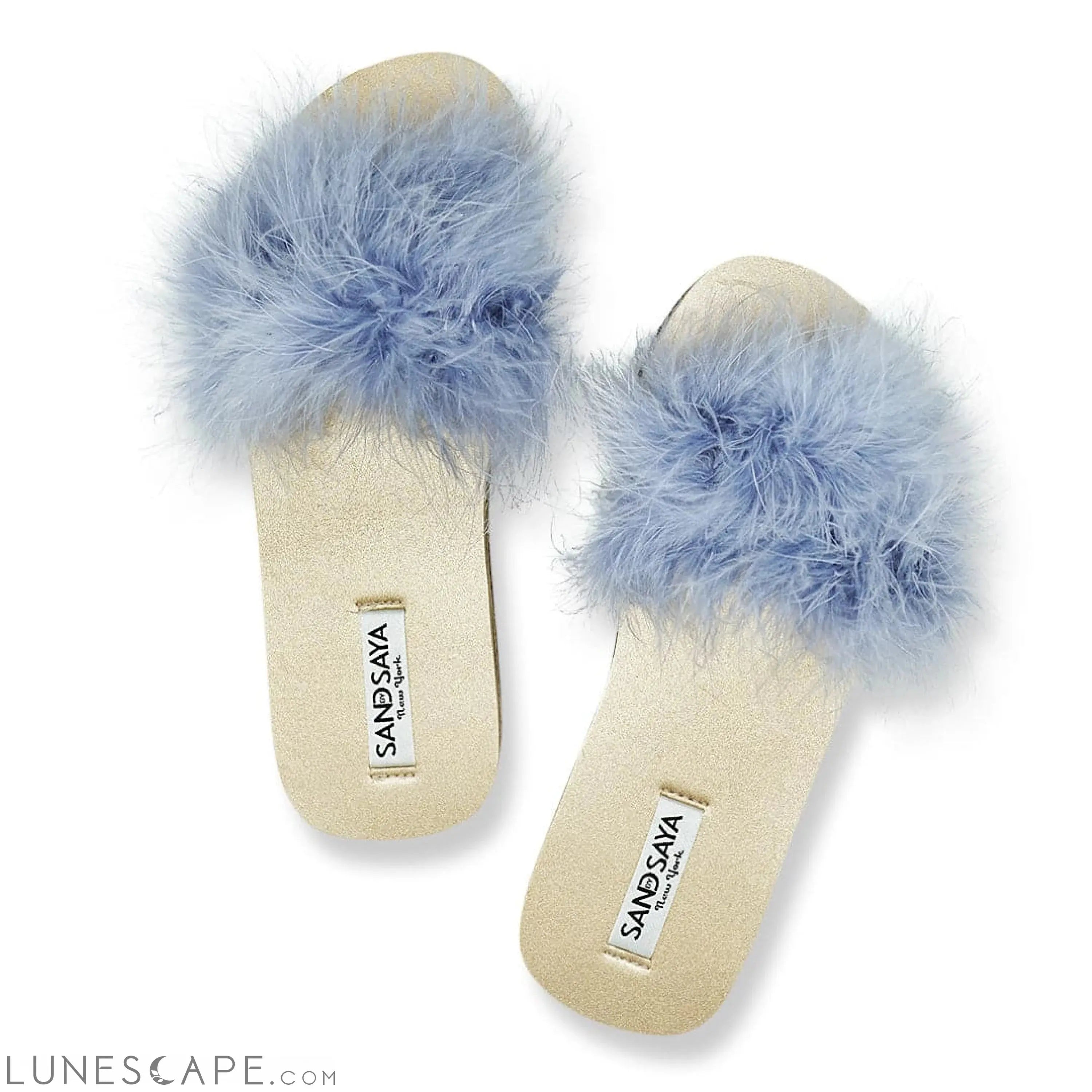 Gray Feather - Espadrille Flat LUNESCAPE