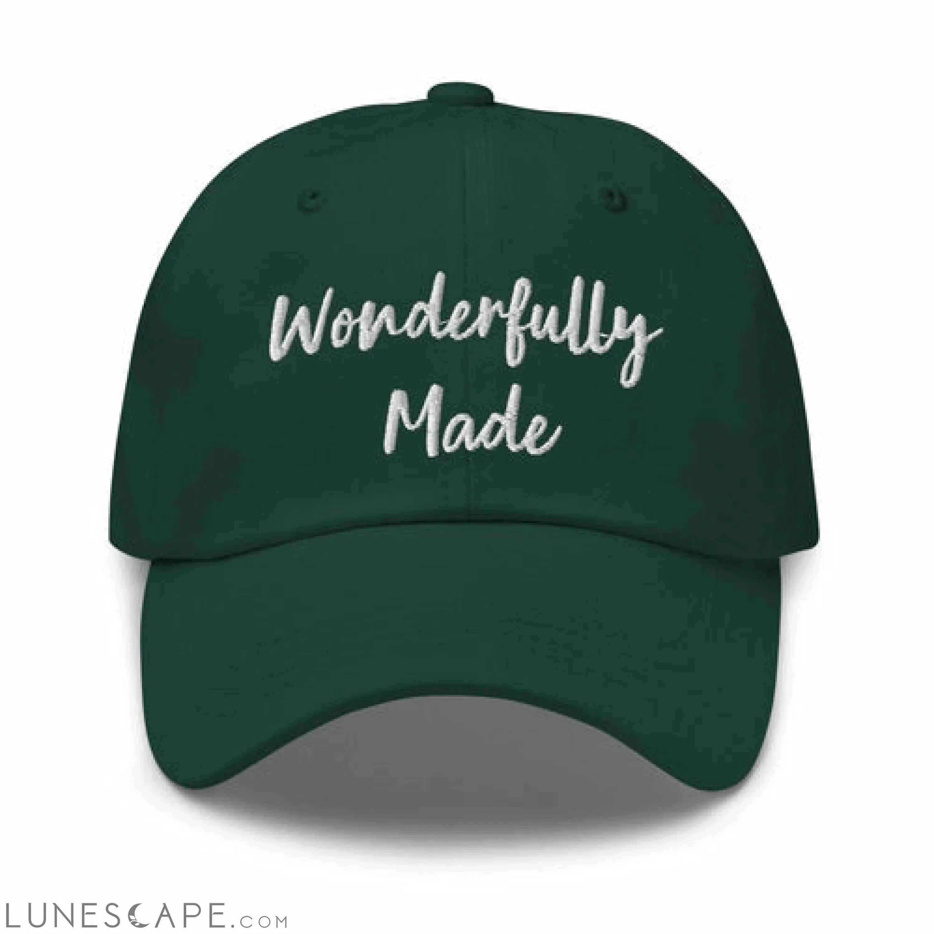 Hat / Wonderfully Made Embroidered Graphic Hat LUNESCAPE