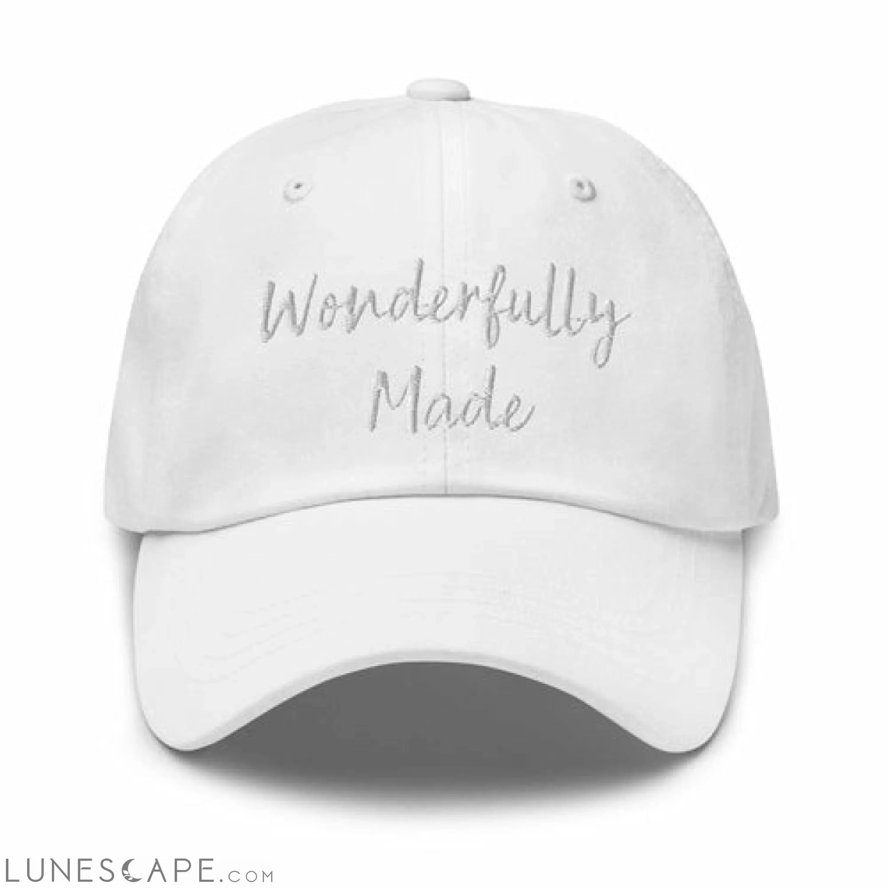 Hat / Wonderfully Made Embroidered Graphic Hat LUNESCAPE