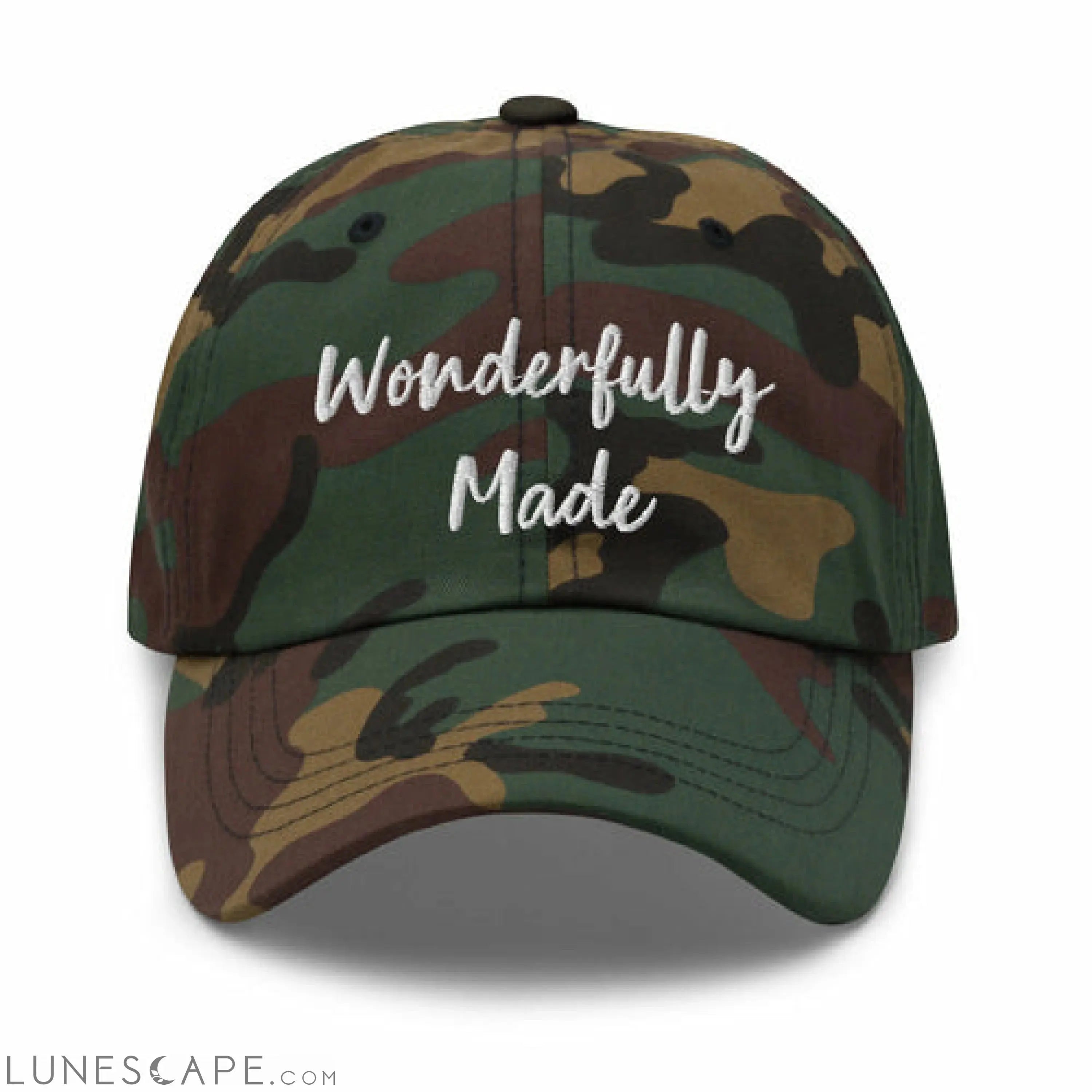 Hat / Wonderfully Made Embroidered Graphic Hat LUNESCAPE
