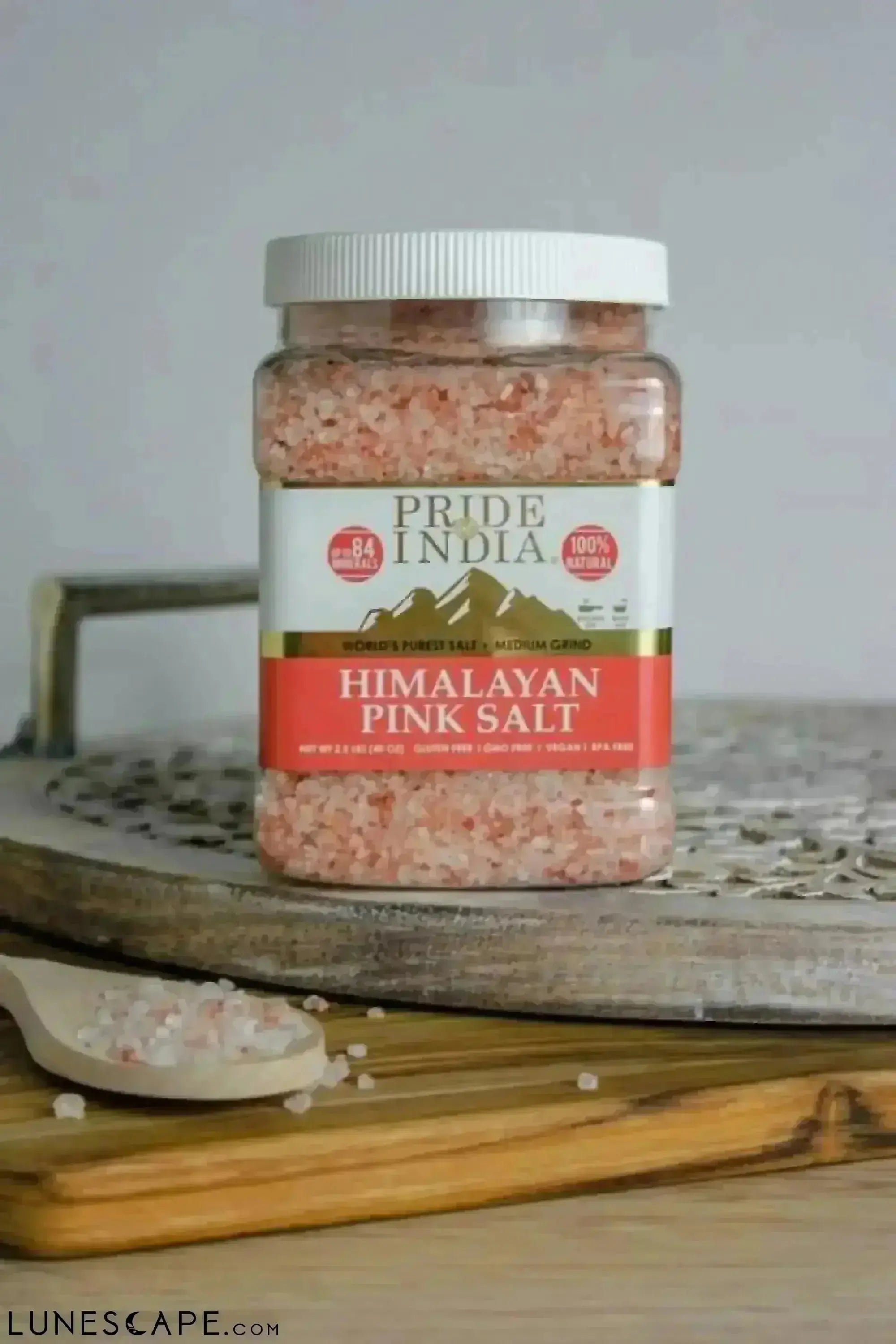 Himalayan Pink Rock Salt - Medium Grind LUNESCAPE