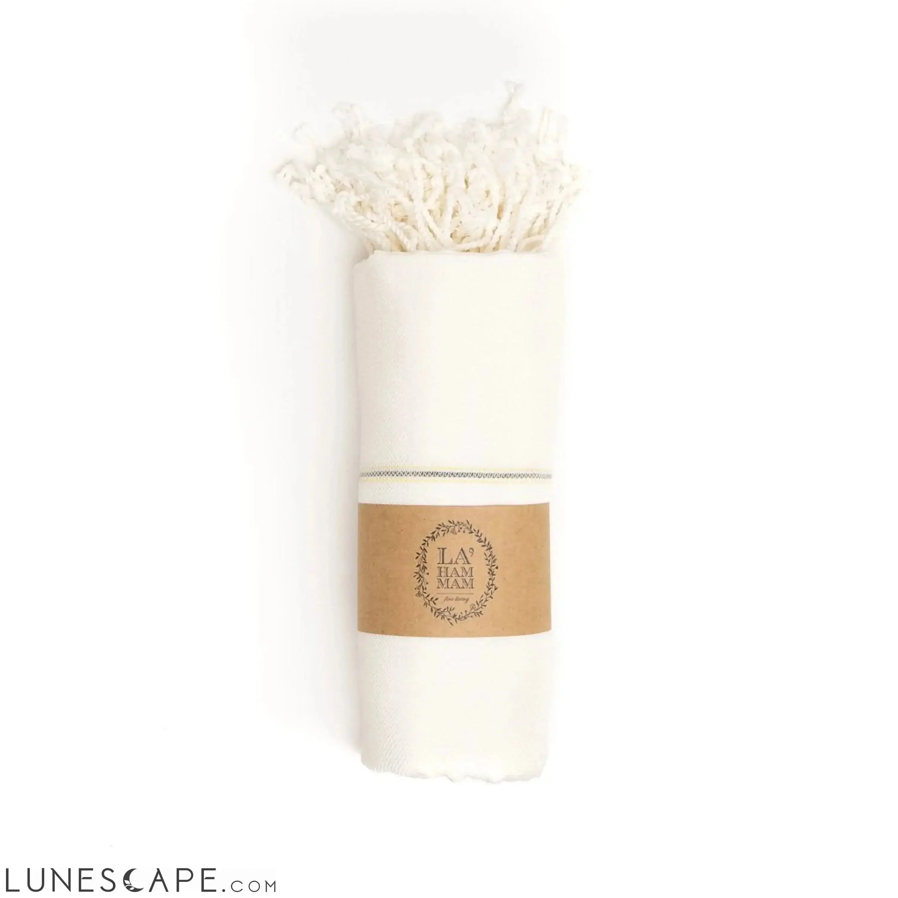 Kaldeon Peshtemal Pure Cotton Beach Towel LUNESCAPE