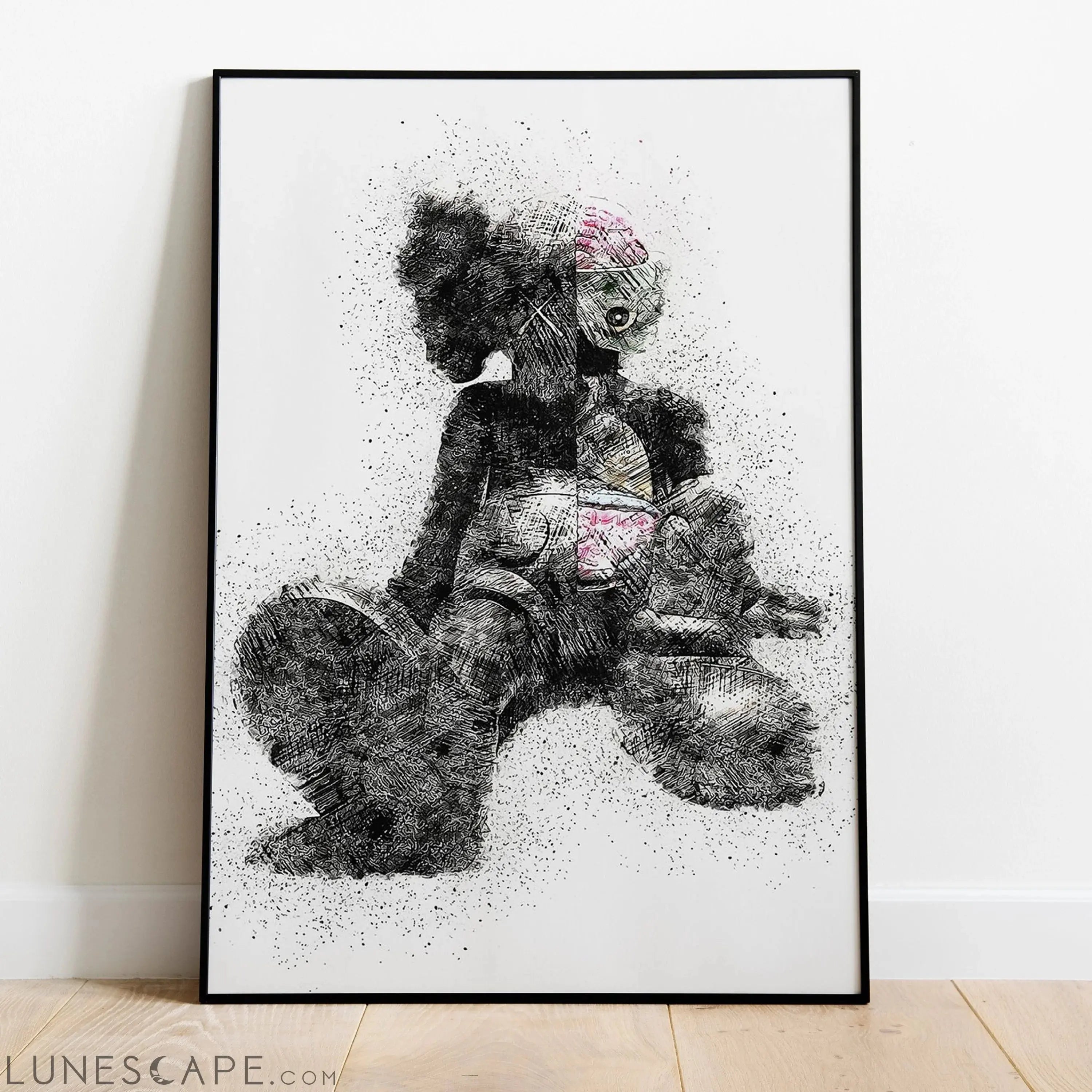 Kaws Wall Poster - Multiple Sizes LUNESCAPE