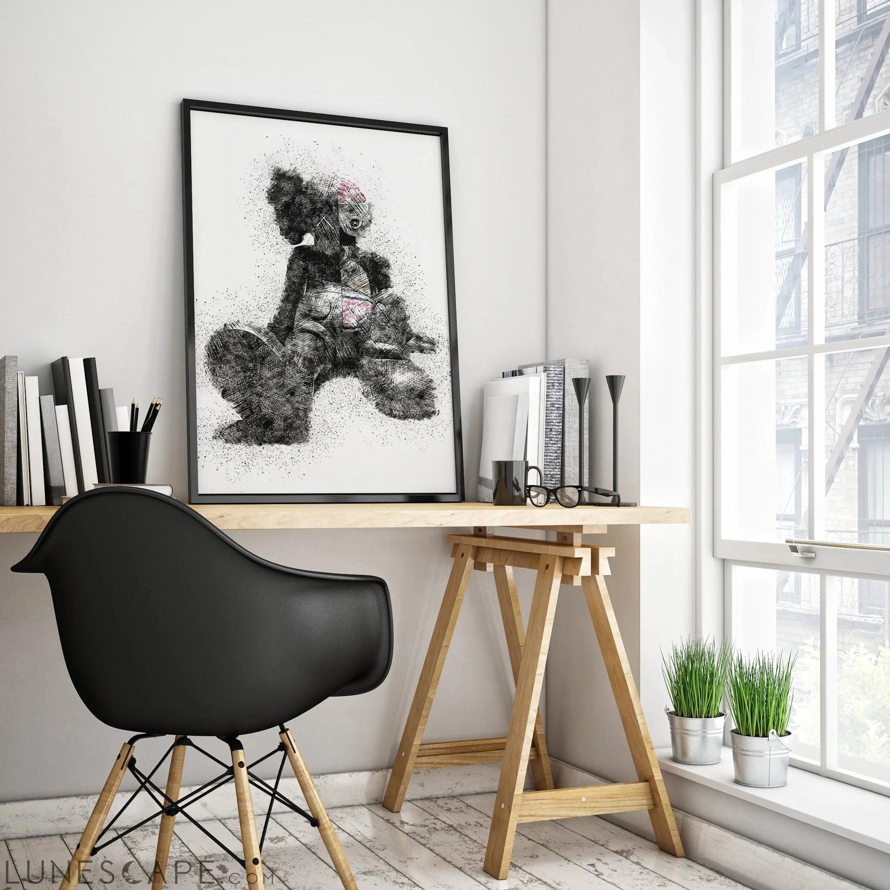 Kaws Wall Poster - Multiple Sizes LUNESCAPE