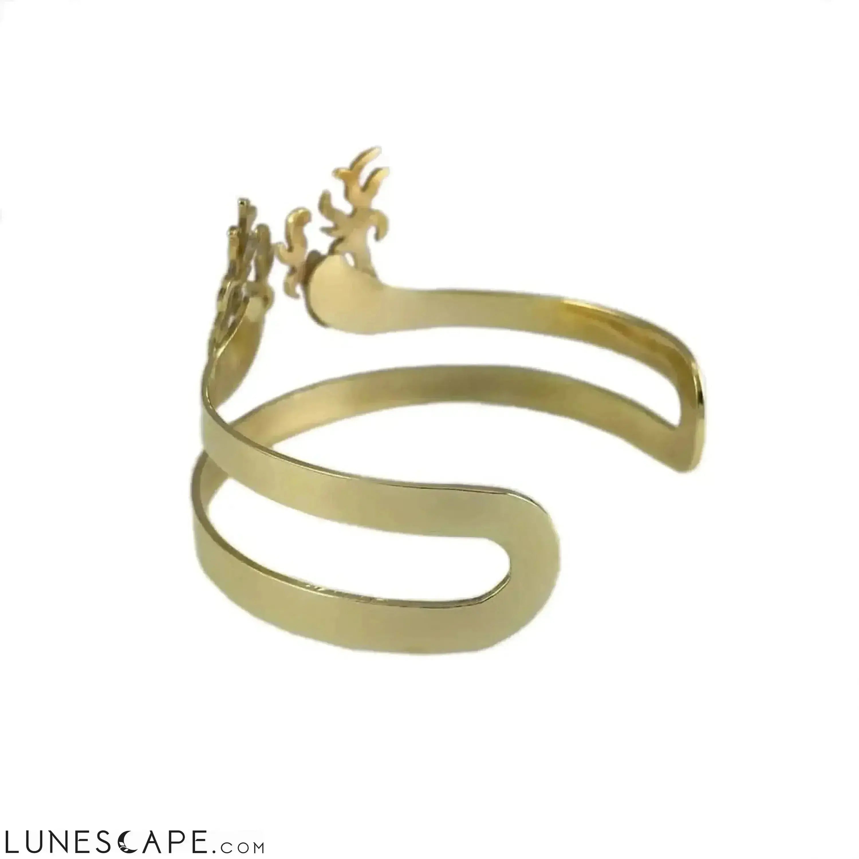 Khmer Leaf Bomb Cuff LUNESCAPE