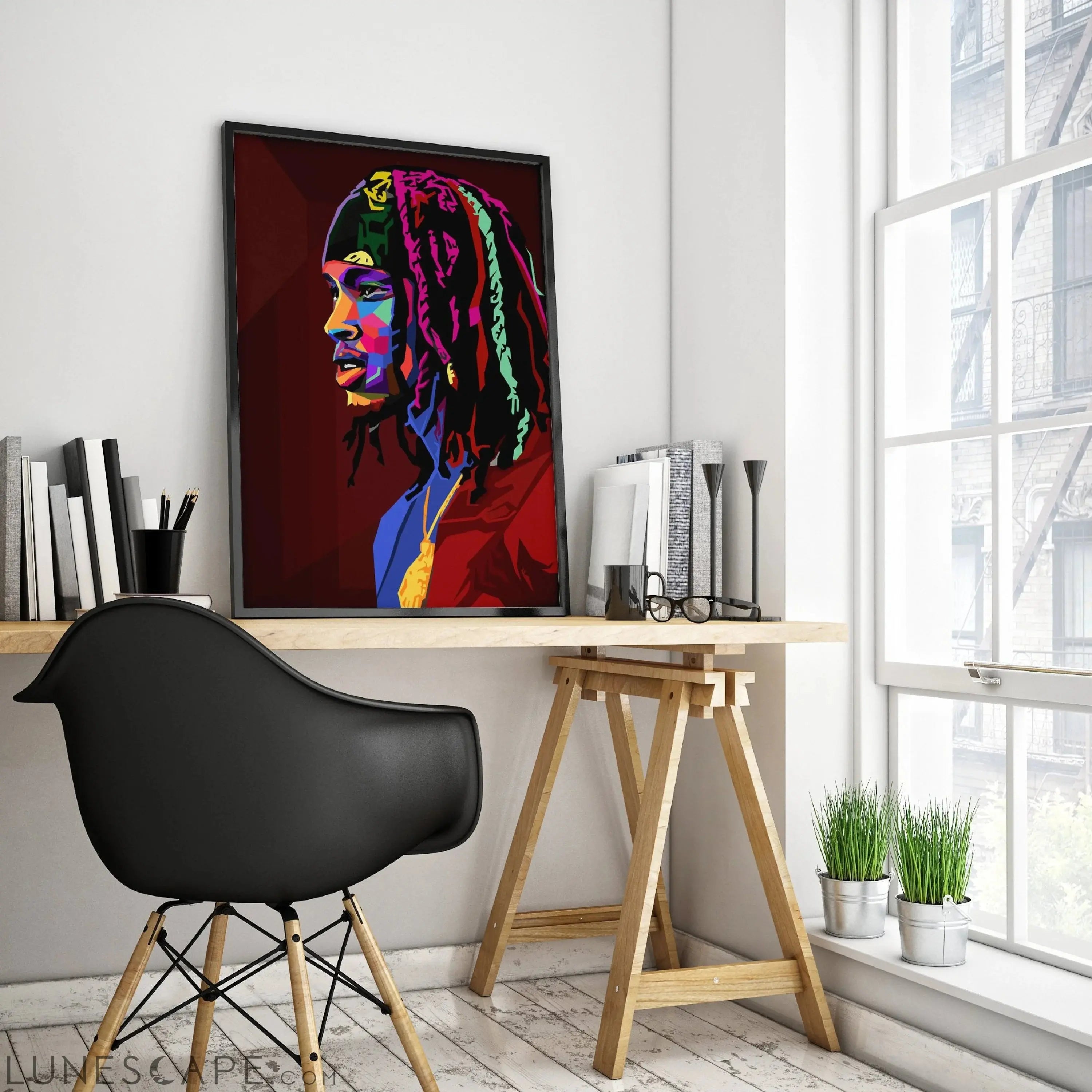 King Von Wall Poster - Multiple Sizes LUNESCAPE