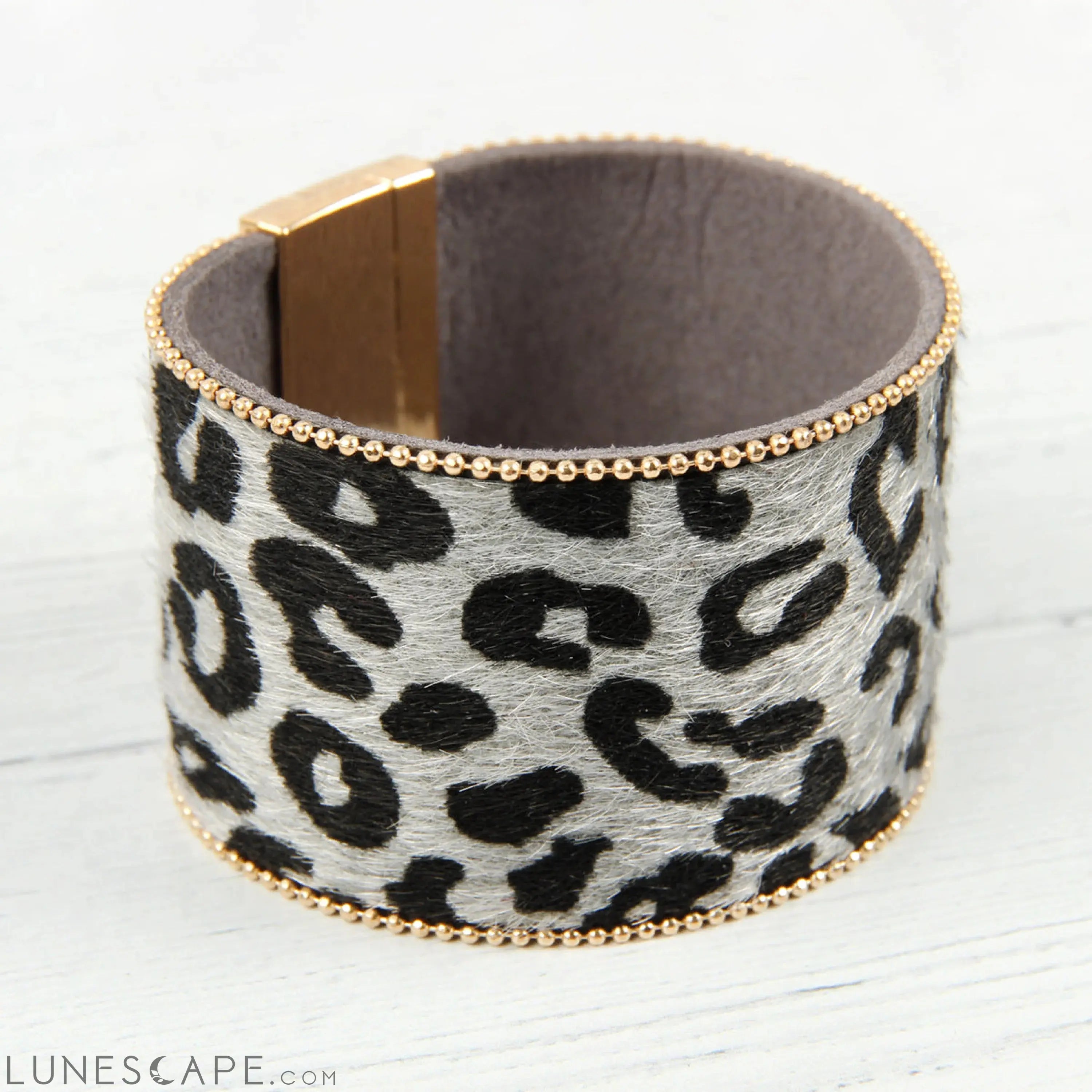 Leopard Print Bangles LUNESCAPE
