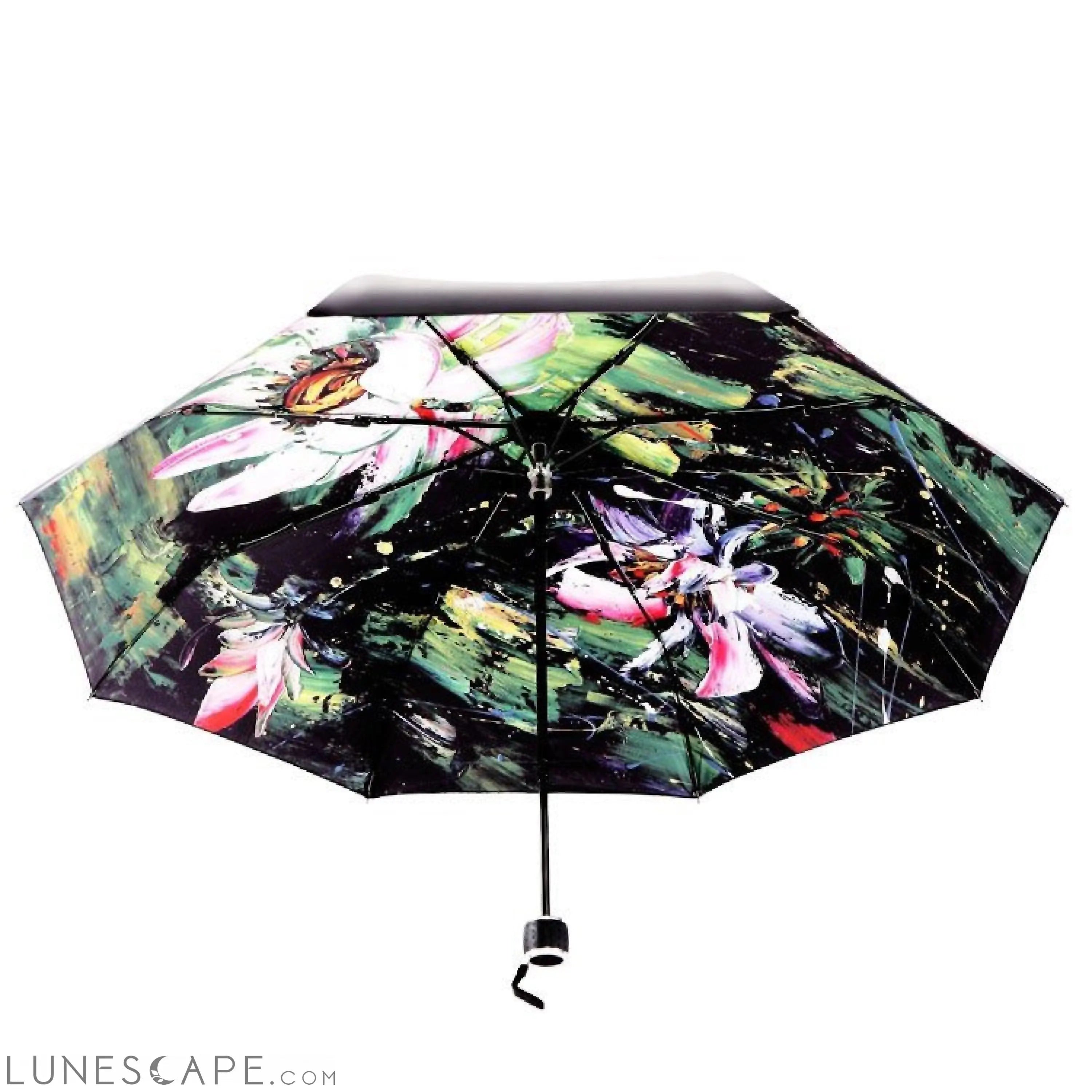 Life In Full Bloom Sunny Umbrella LUNESCAPE
