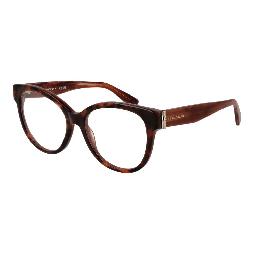 Longchamp Brown Acetate Glasses (Frames) LUNESCAPE