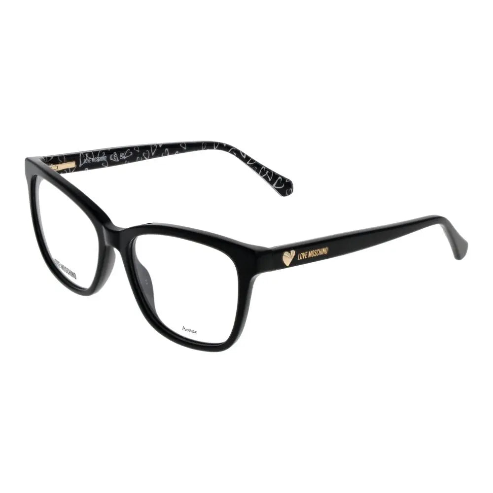 Love Moschino Black Acetate Glasses (Frames) LUNESCAPE
