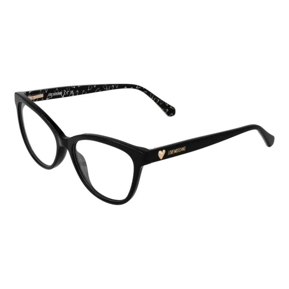 Love Moschino Black Acetate Glasses (Frames) LUNESCAPE