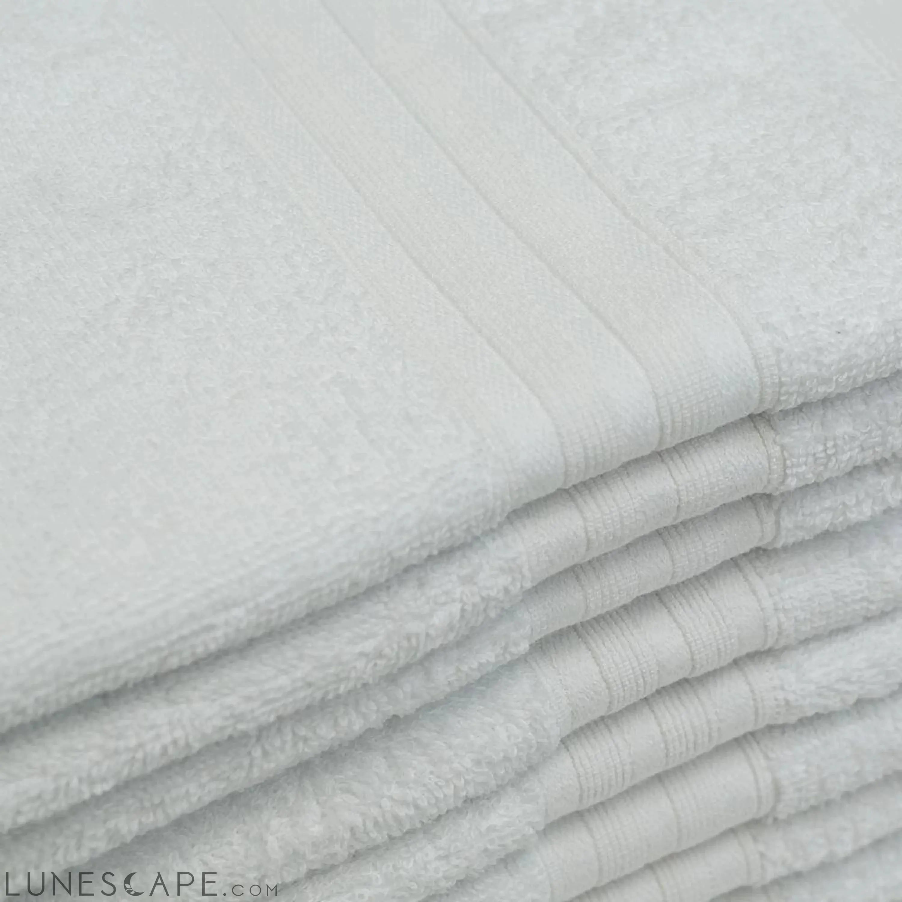 Luxury 100% CottonHand Towel Set of 8 LUNESCAPE
