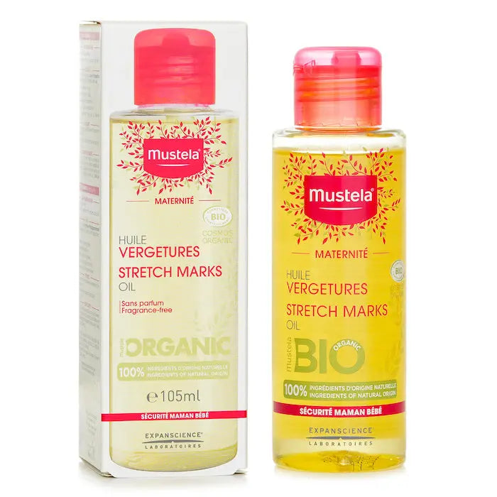 MUSTELA - Maternity Certified Organic Stretch Marks Oil LUNESCAPE