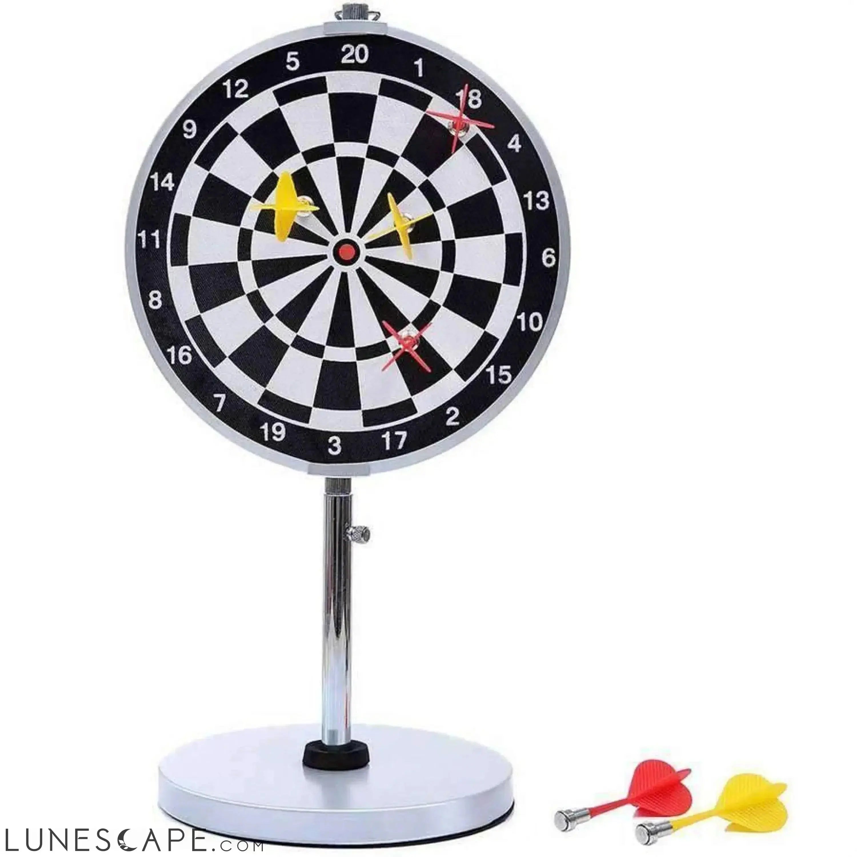 Magnetic Tabletop Dart Board LUNESCAPE