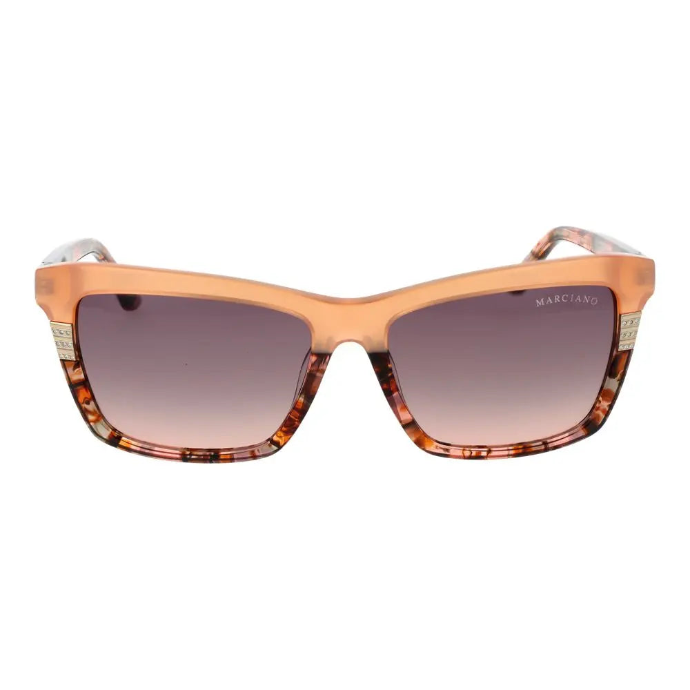 Marciano by Guess Orange Acetate Sunglasses LUNESCAPE