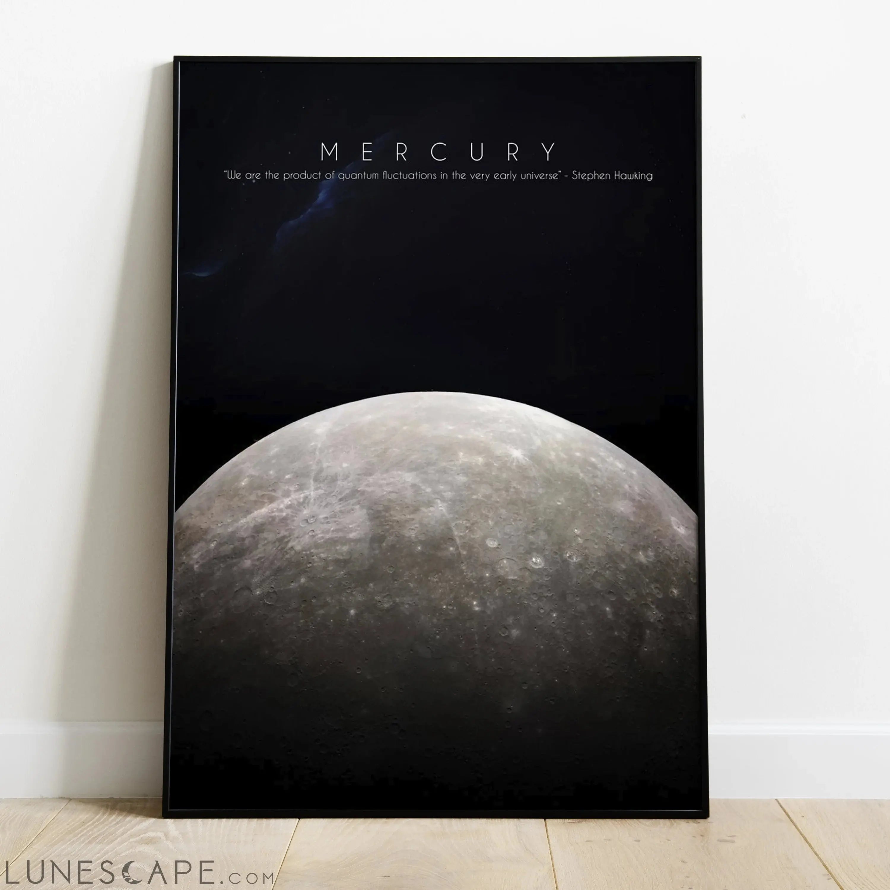 Mercury Wall Poster - Multiple Sizes LUNESCAPE