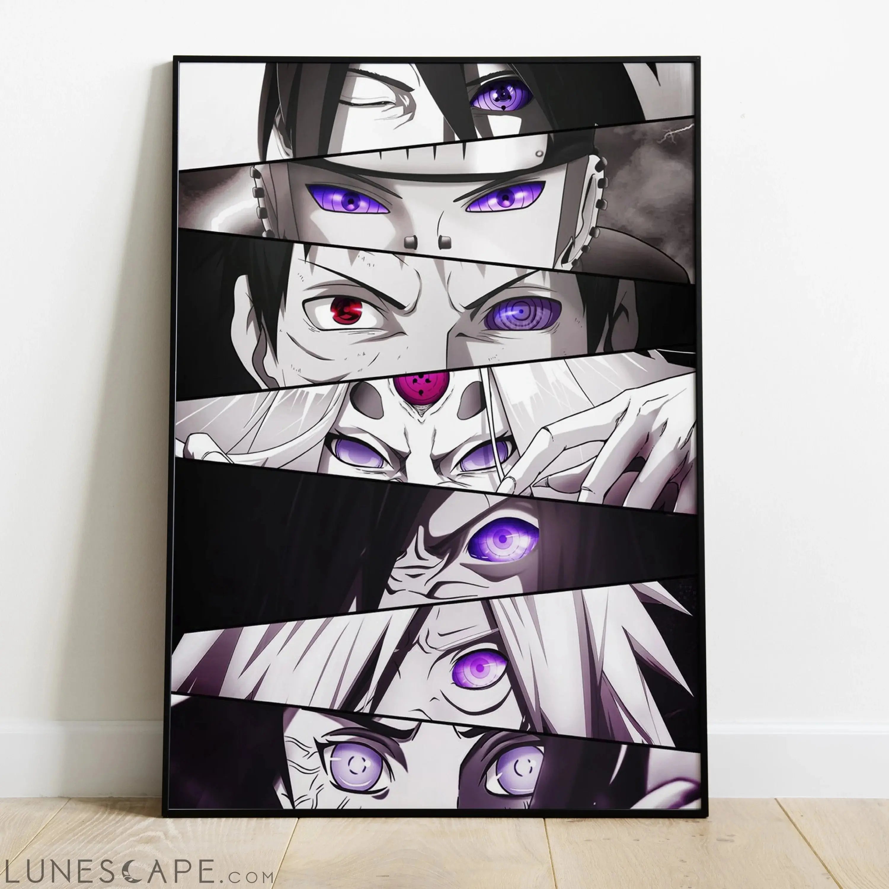 Naruto Wall Poster - Multiple Sizes LUNESCAPE