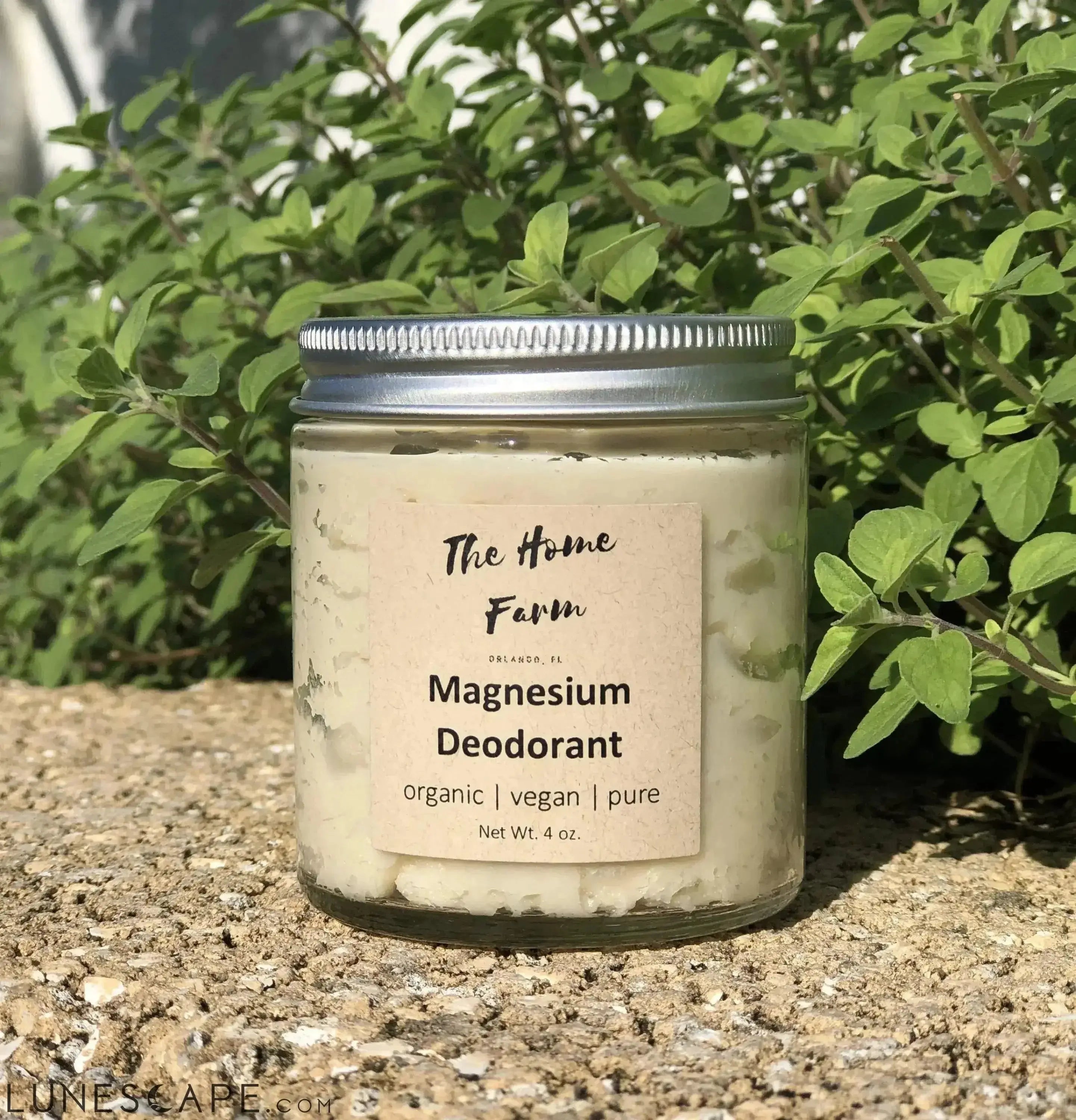 Natural Magnesium Deodorant LUNESCAPE