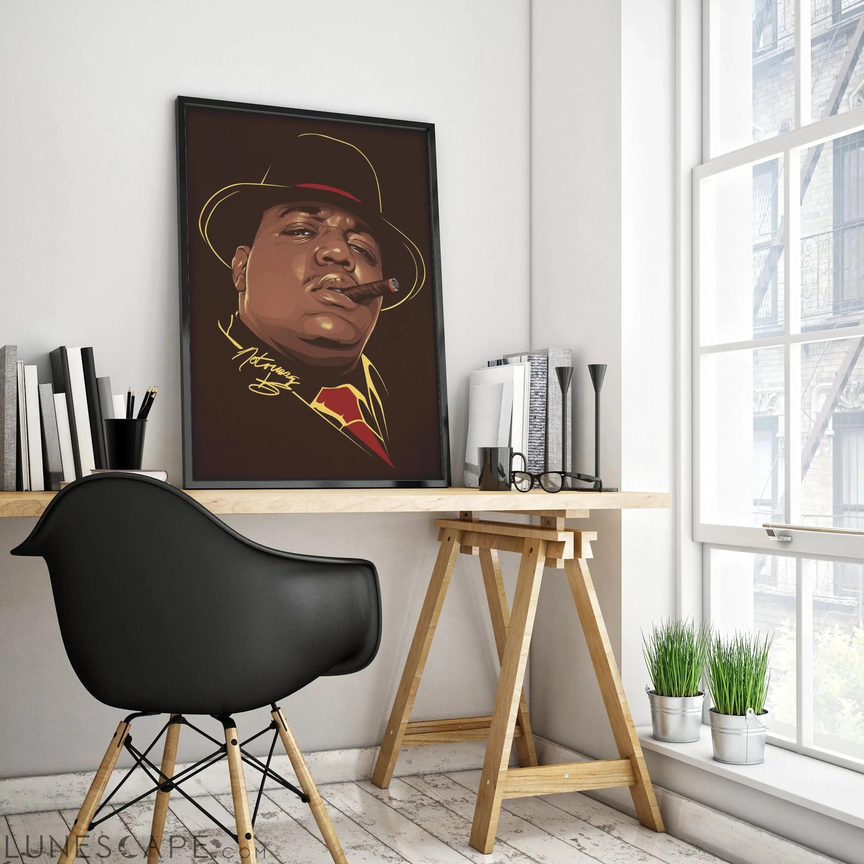 Notorious Big Poster LUNESCAPE