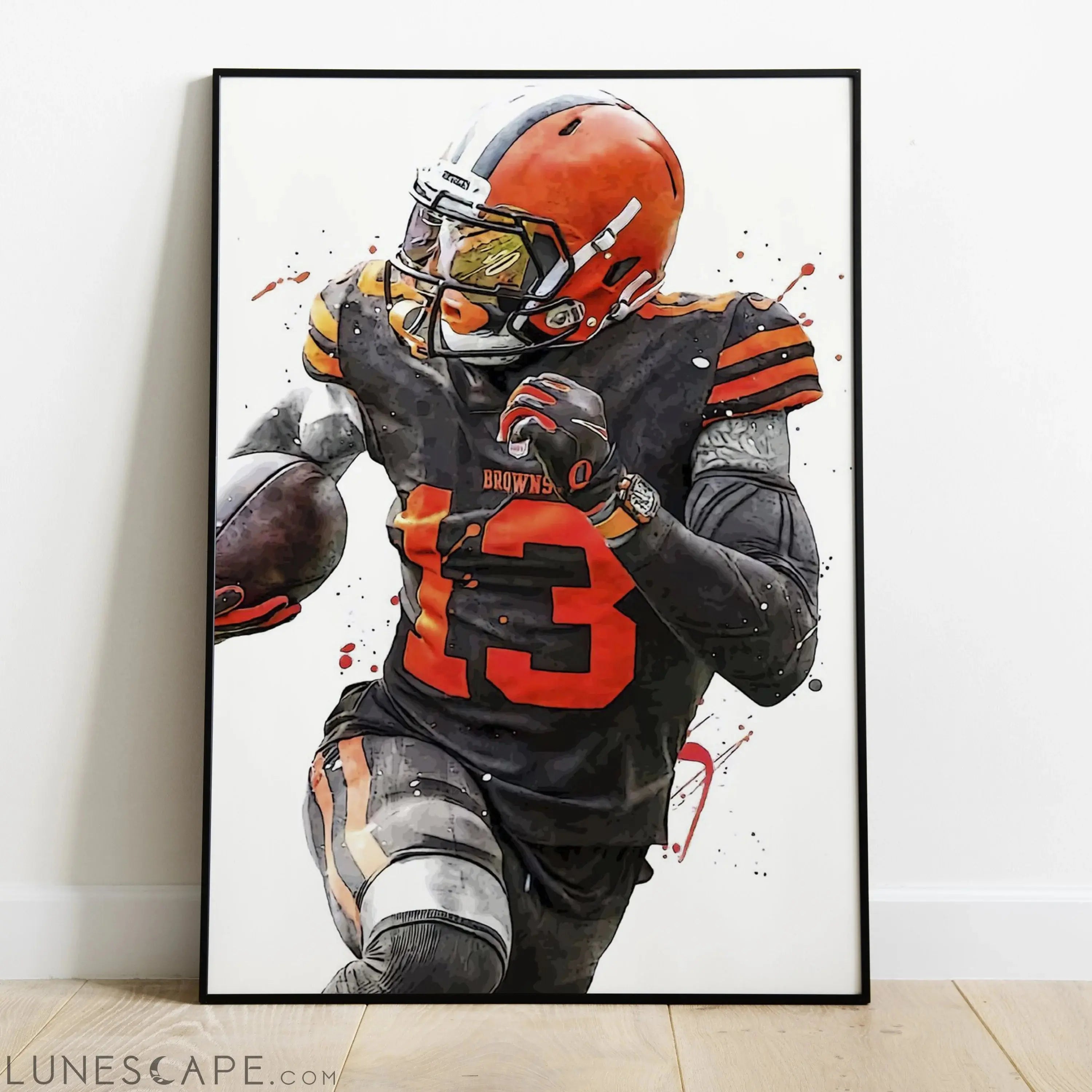 Odell Beckham Jr Poster LUNESCAPE