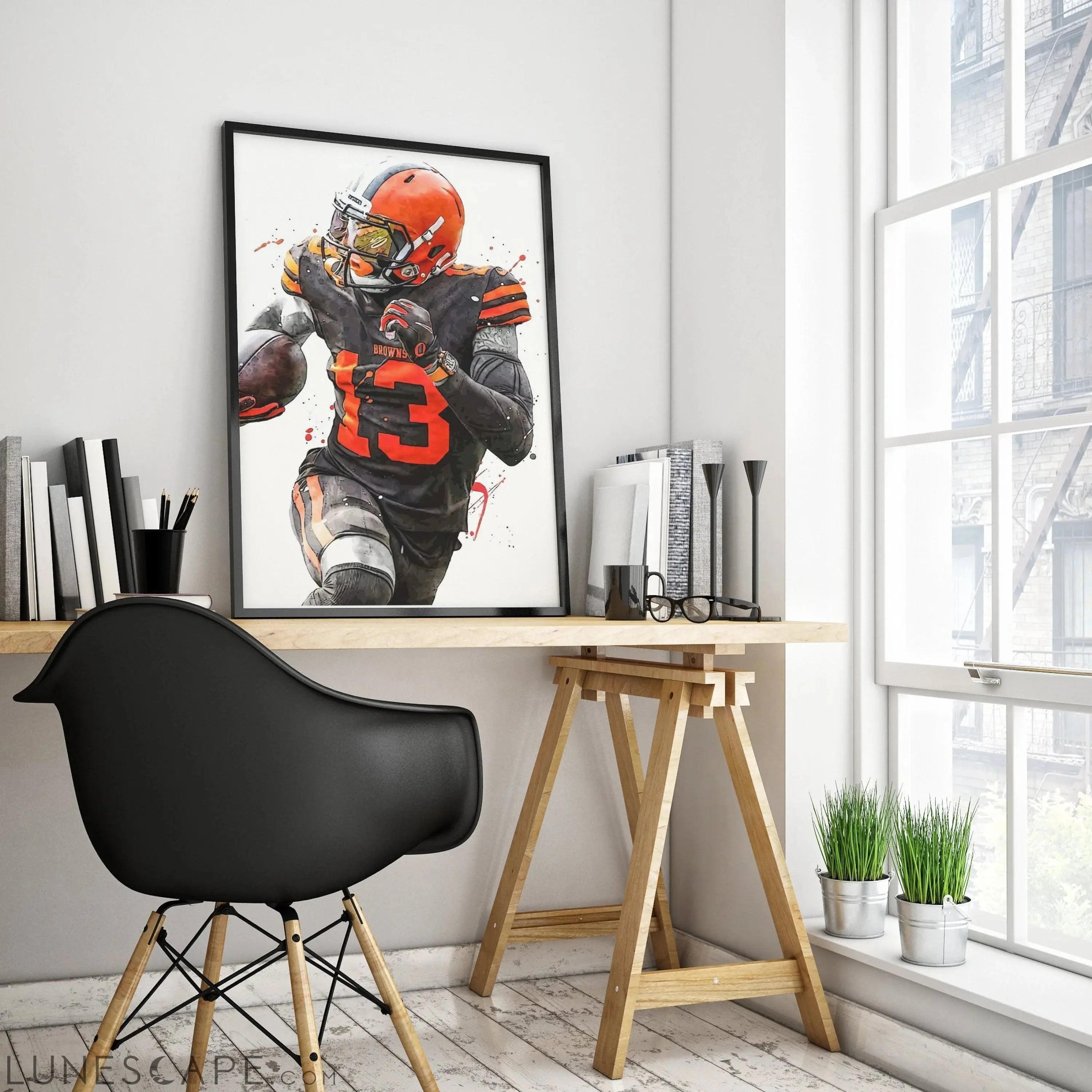 Odell Beckham Jr Poster LUNESCAPE