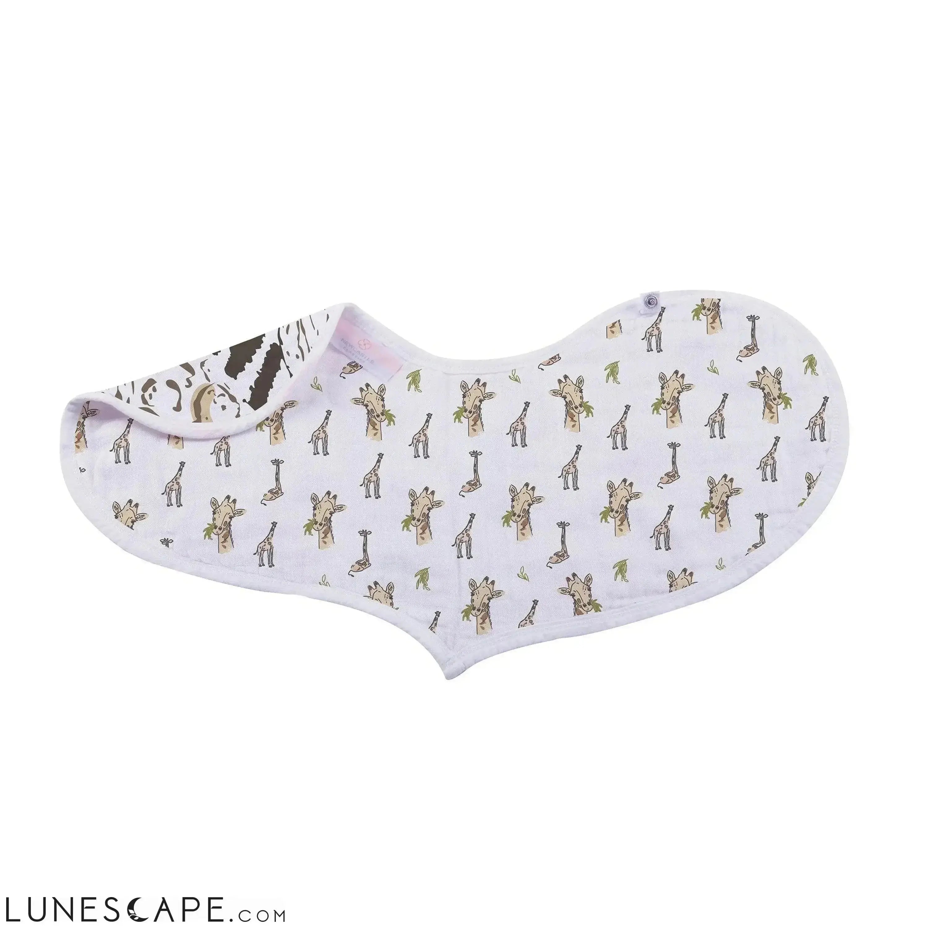 On The Savannah Heart Bibs - Set of 2 LUNESCAPE