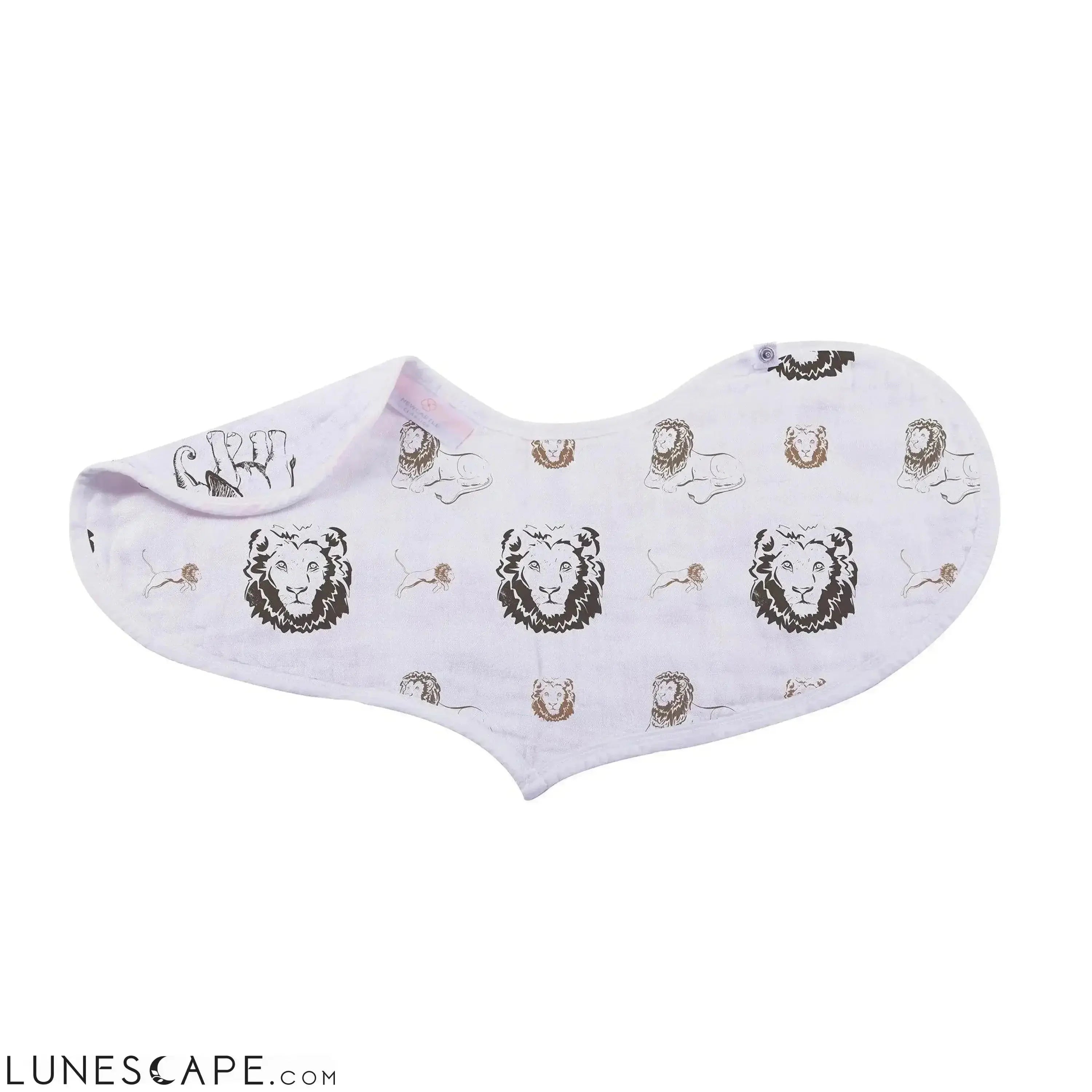On The Savannah Heart Bibs - Set of 2 LUNESCAPE