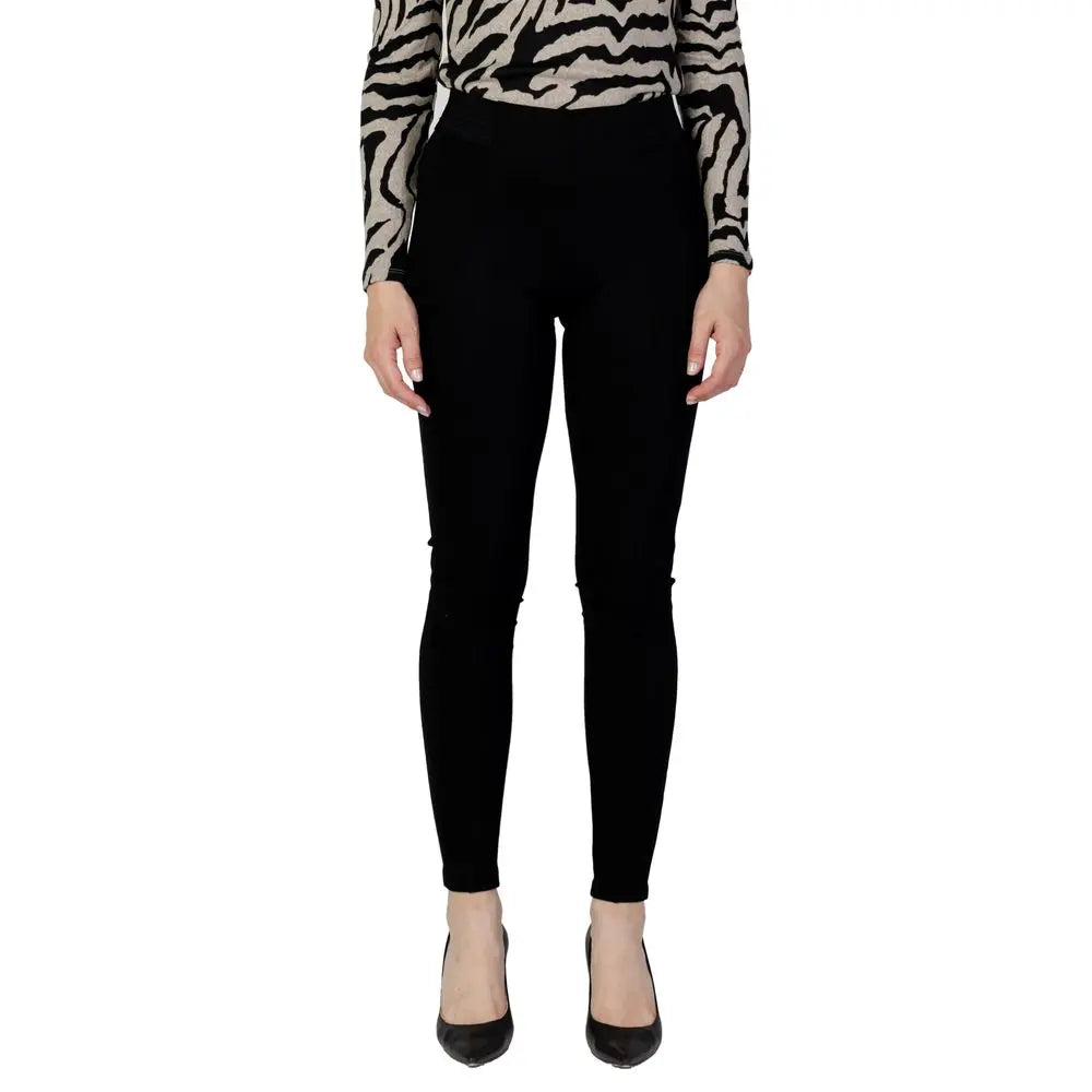 Only Black Viscose Leggings LUNESCAPE