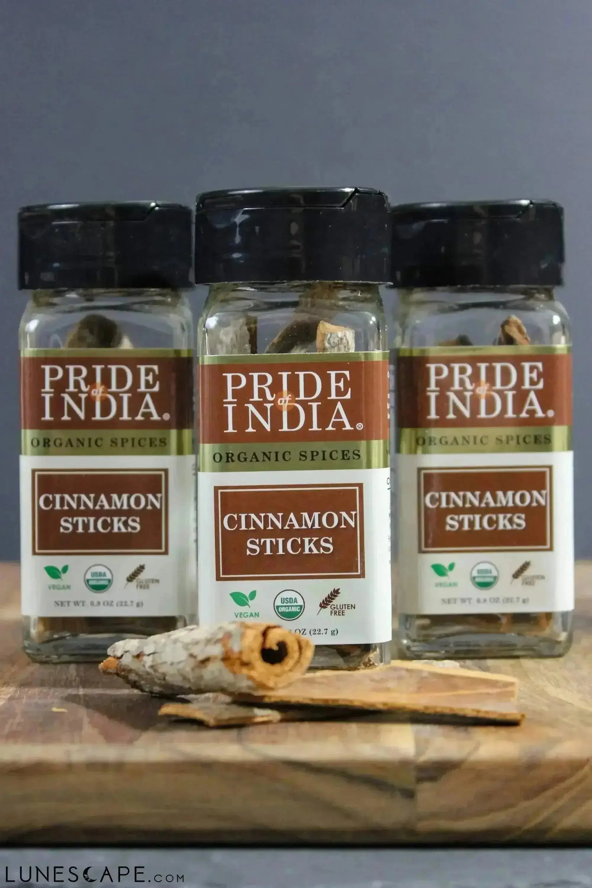 Organic Cinnamon (Indian) Bark Whole LUNESCAPE