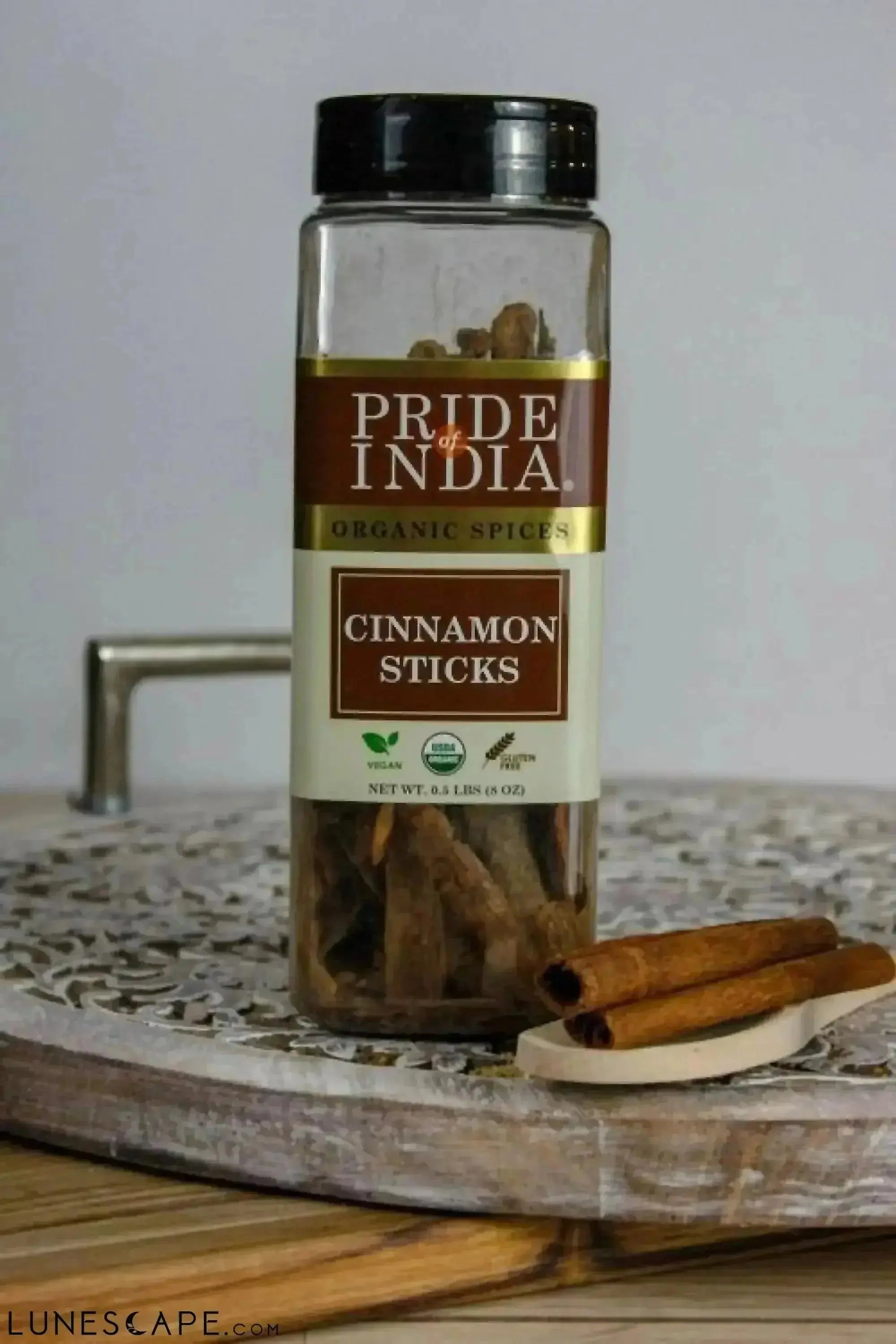 Organic Cinnamon (Indian) Bark Whole LUNESCAPE