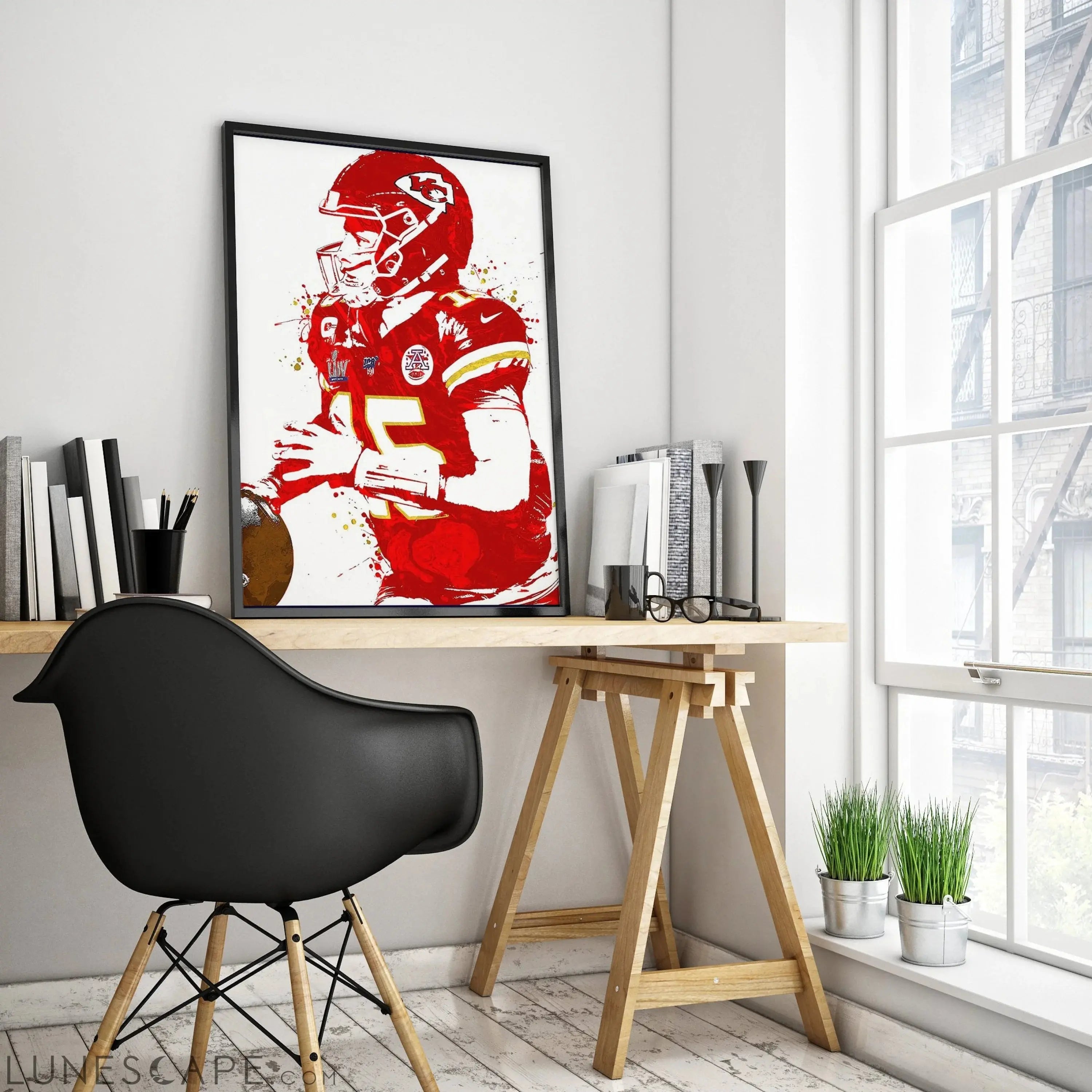 Patrick Mahomes Poster LUNESCAPE