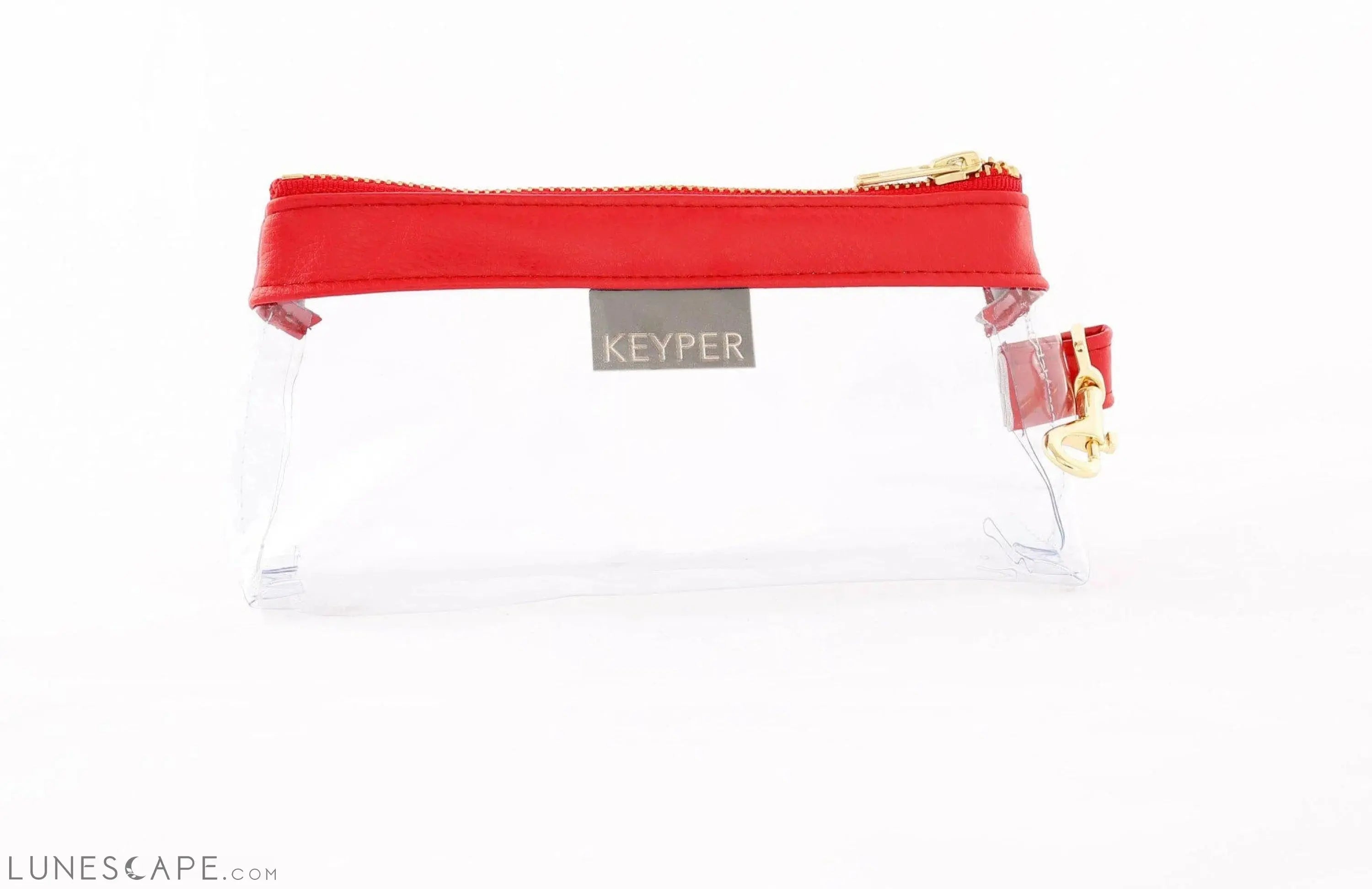 Perfect Red Vegan Leather Bag LUNESCAPE