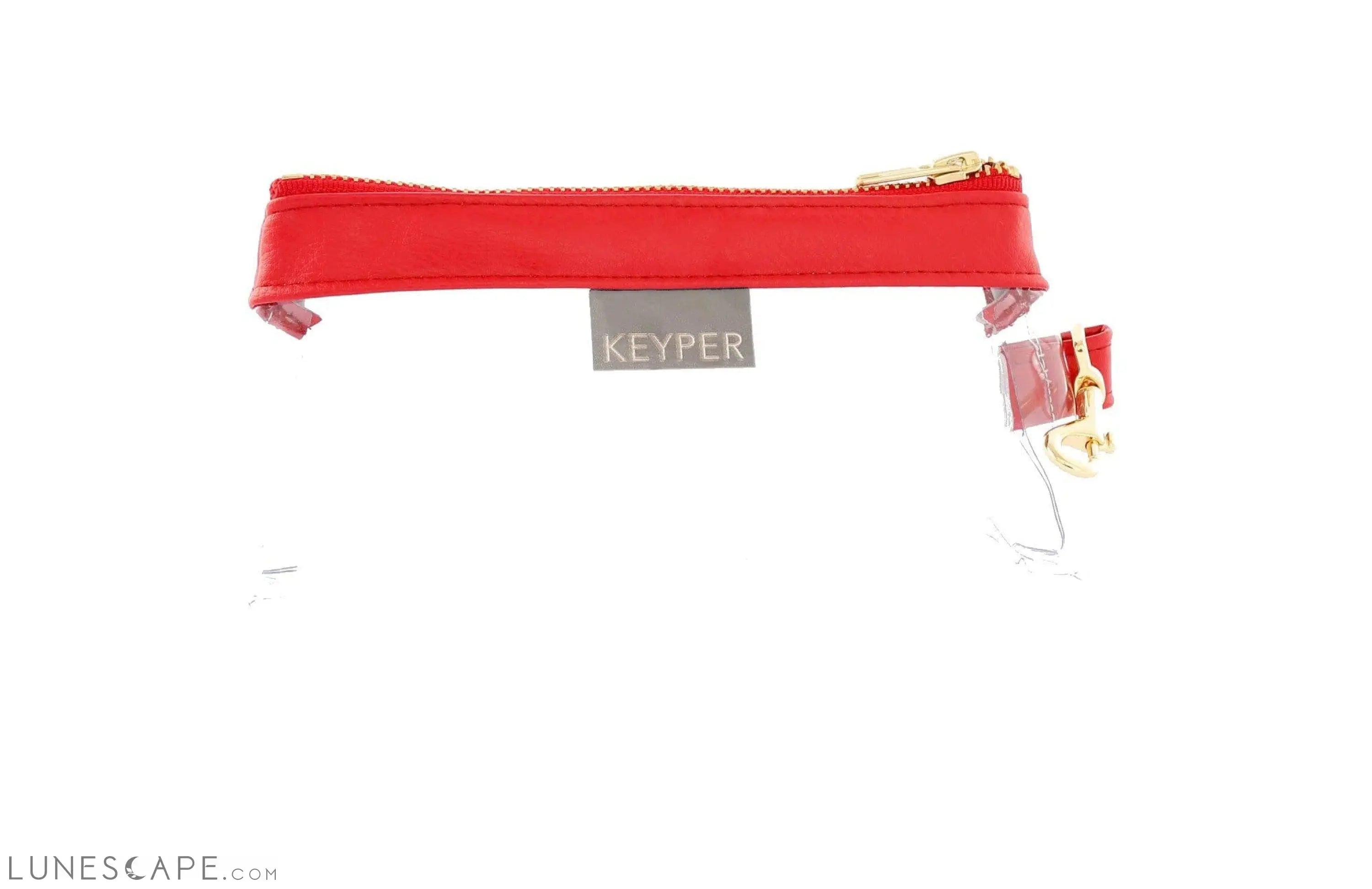 Perfect Red Vegan Leather WRISTLET SET LUNESCAPE