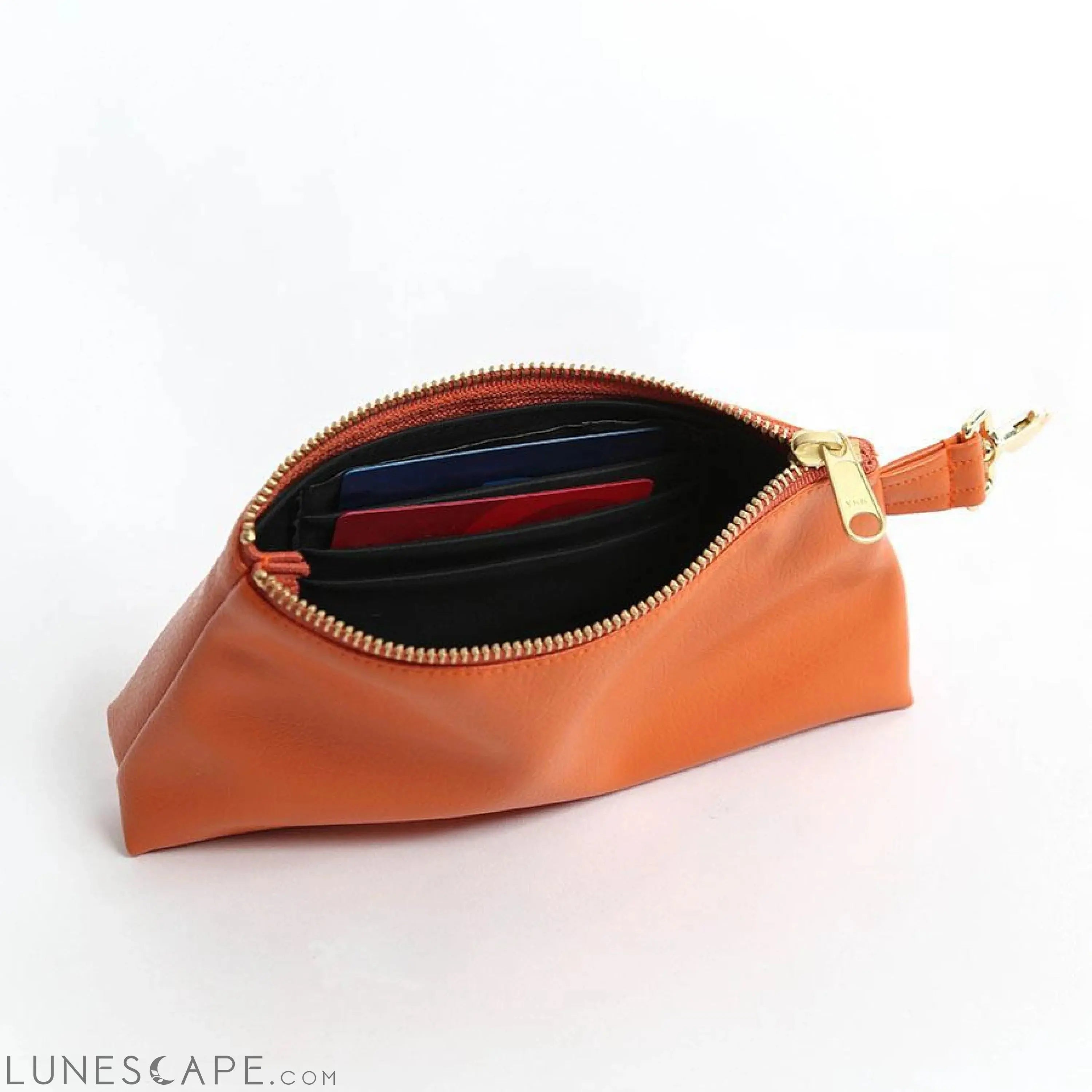 Persimmon Vegan Leather Bag LUNESCAPE