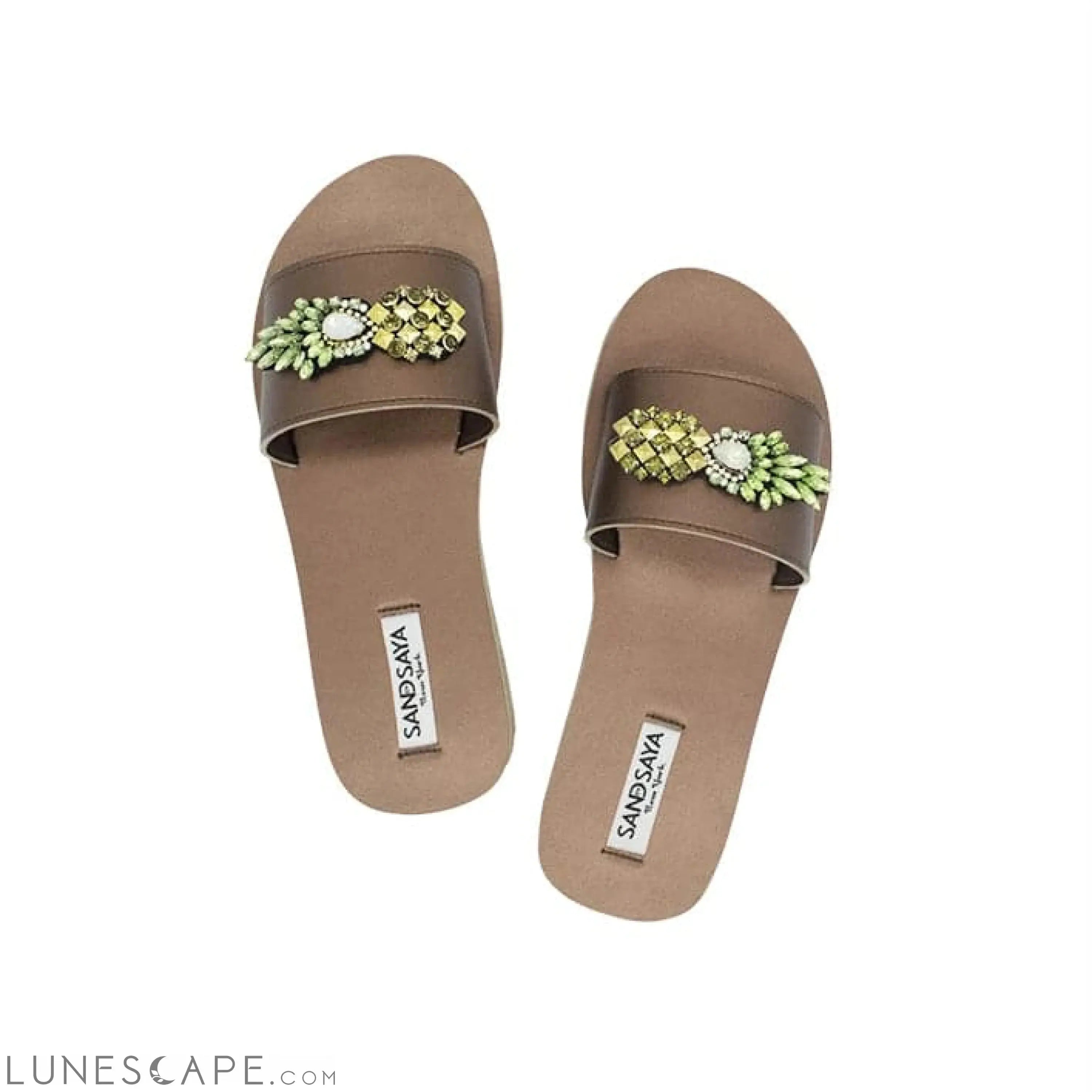 Pineapple- Waterproof Espadrille Flat LUNESCAPE