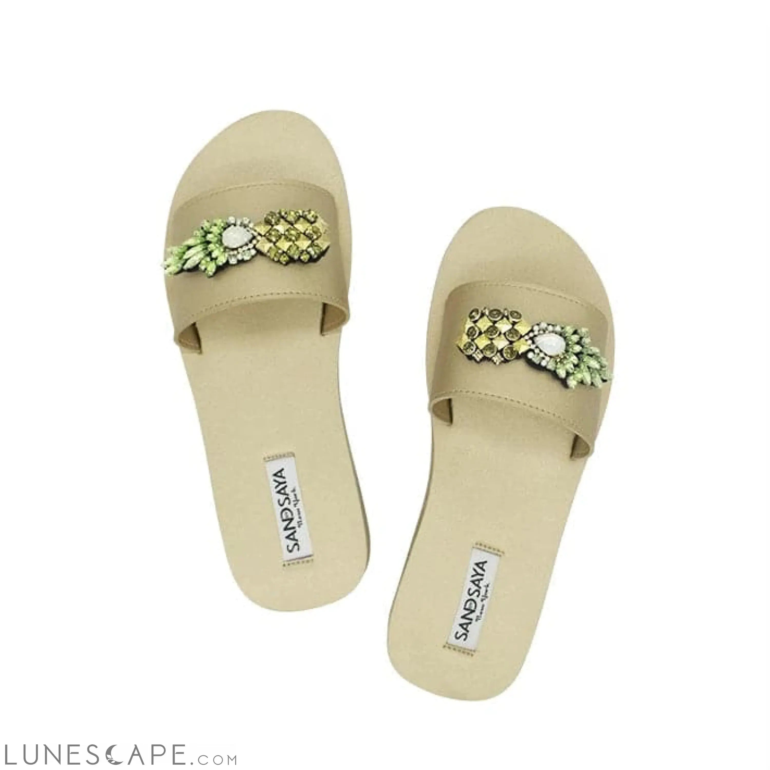 Pineapple- Waterproof Espadrille Flat LUNESCAPE