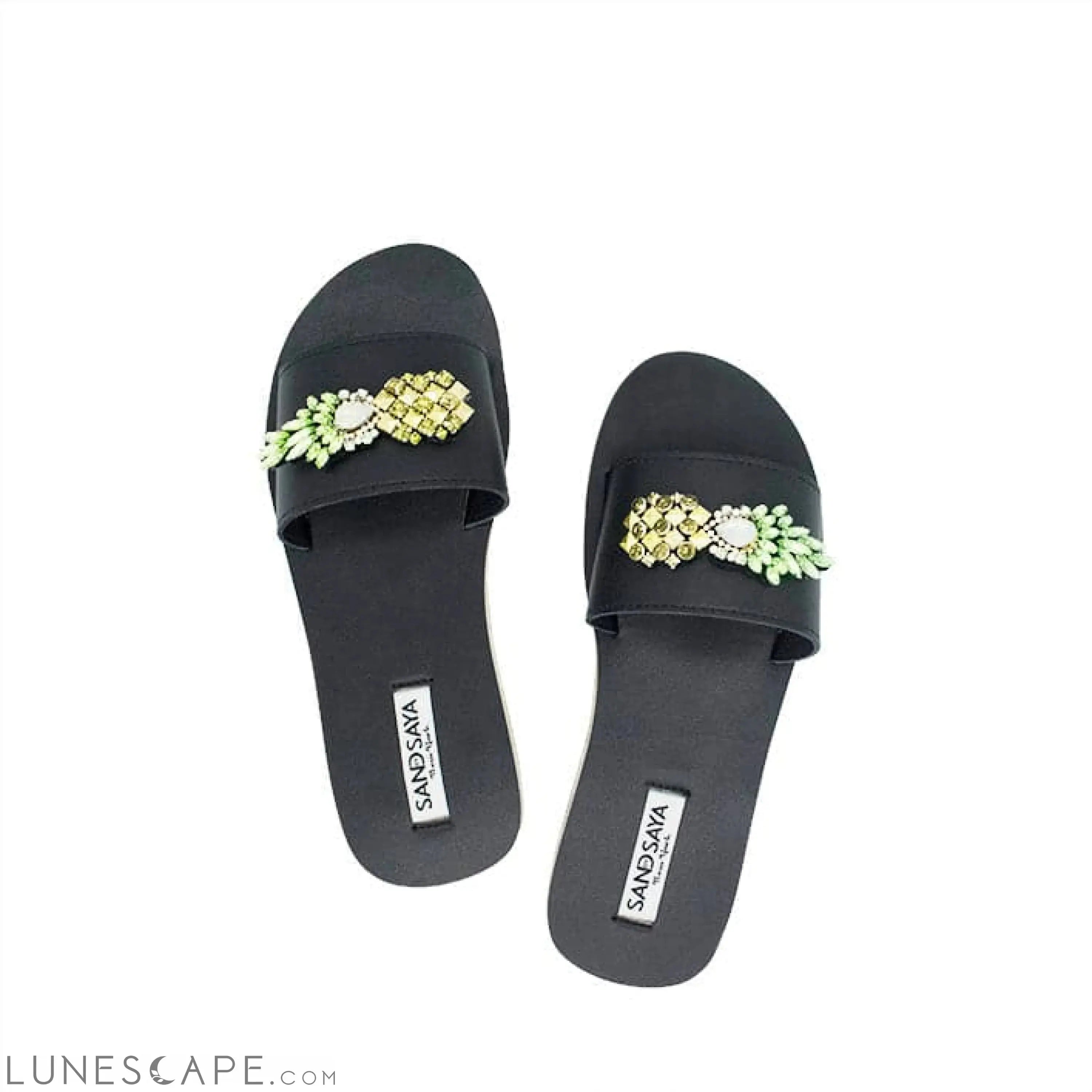 Pineapple- Waterproof Espadrille Flat LUNESCAPE