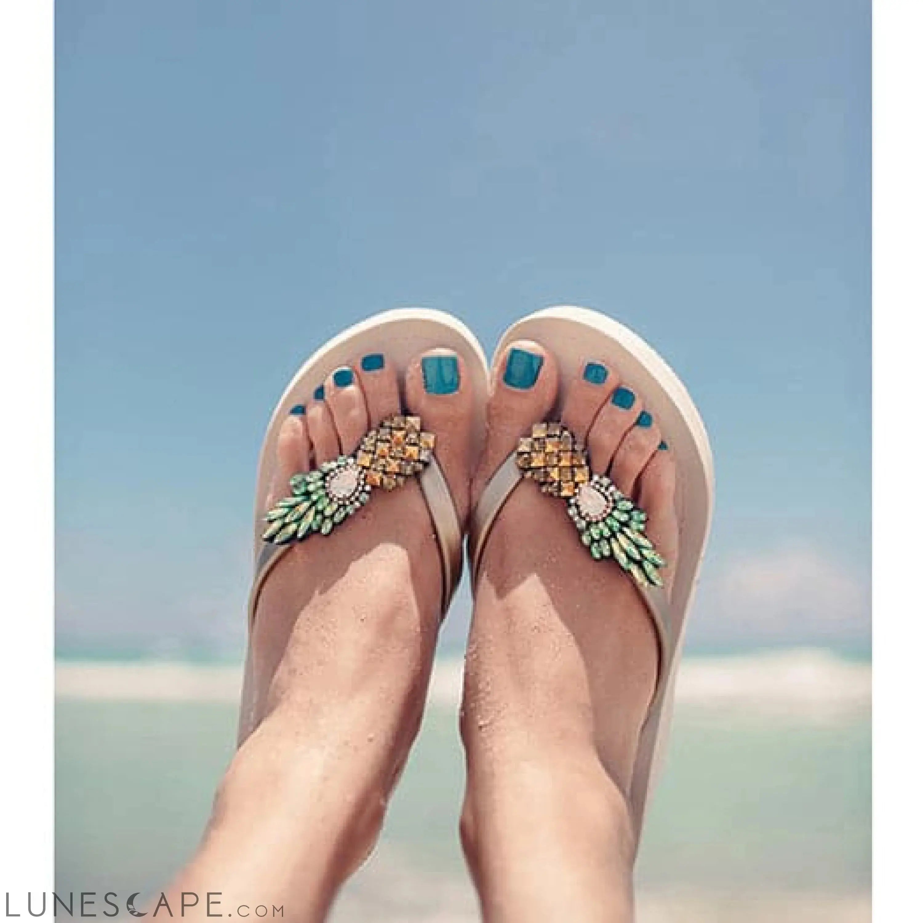 Pineapple - Women's High Wedge LUNESCAPE
