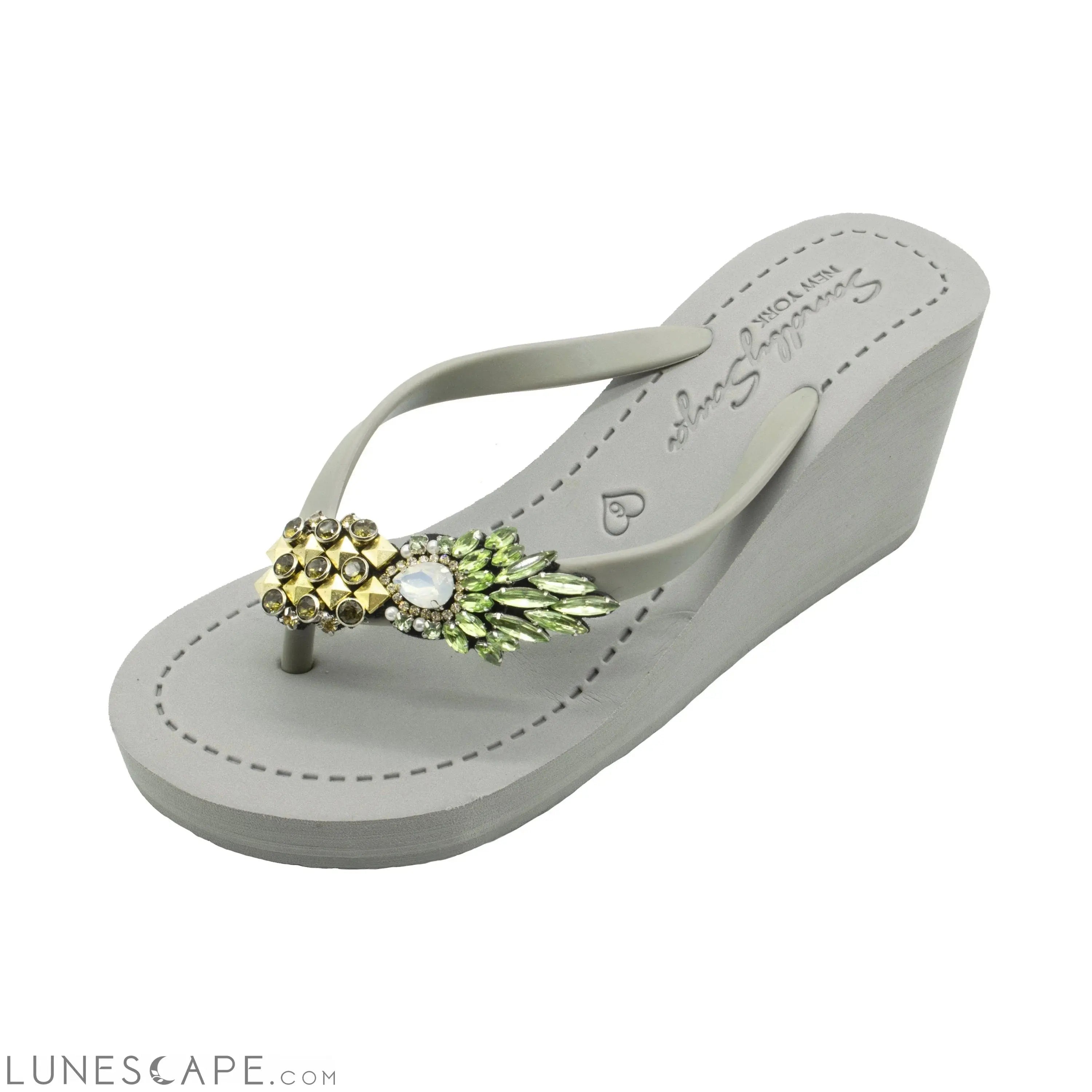 Pineapple - Women's High Wedge LUNESCAPE
