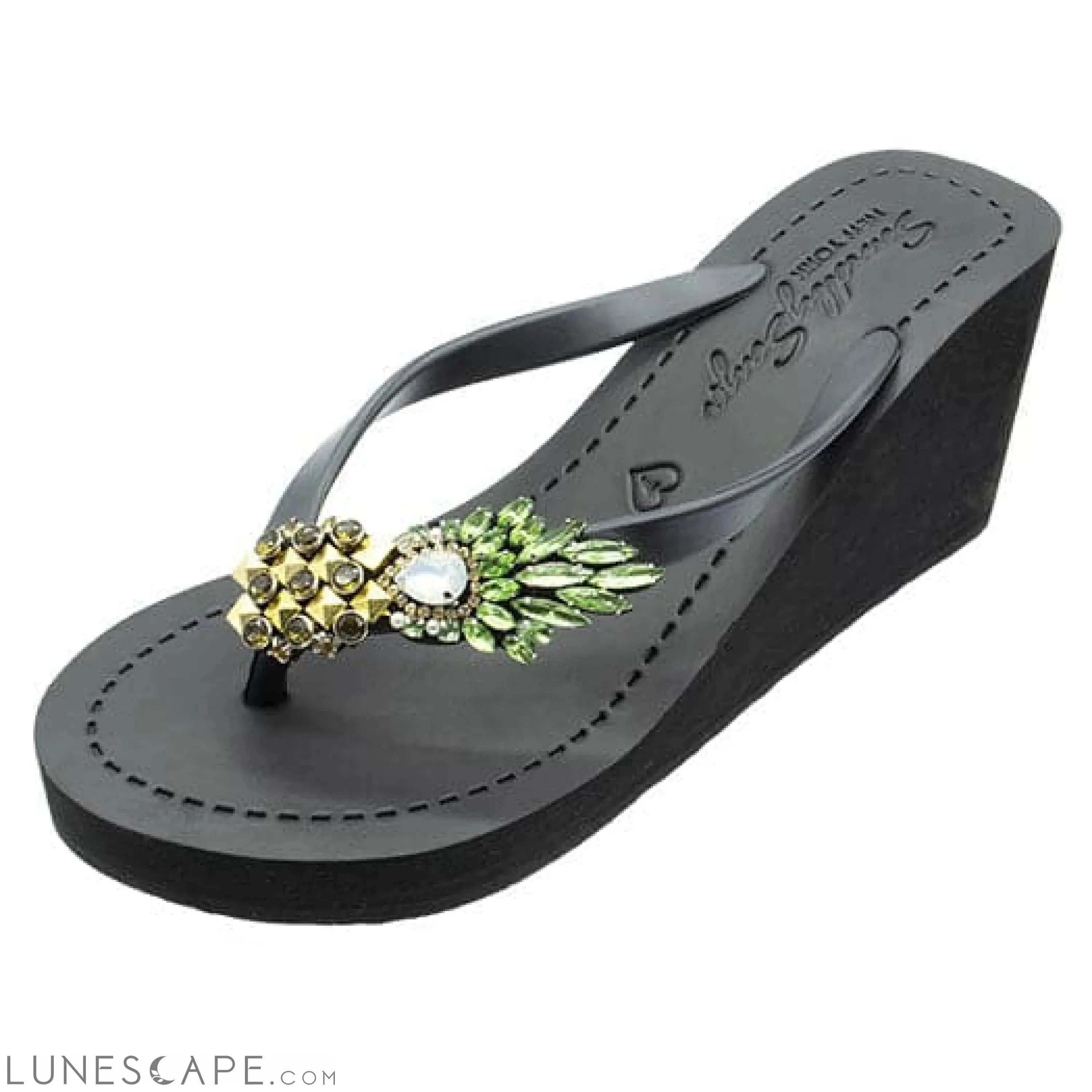 Pineapple - Women's High Wedge LUNESCAPE