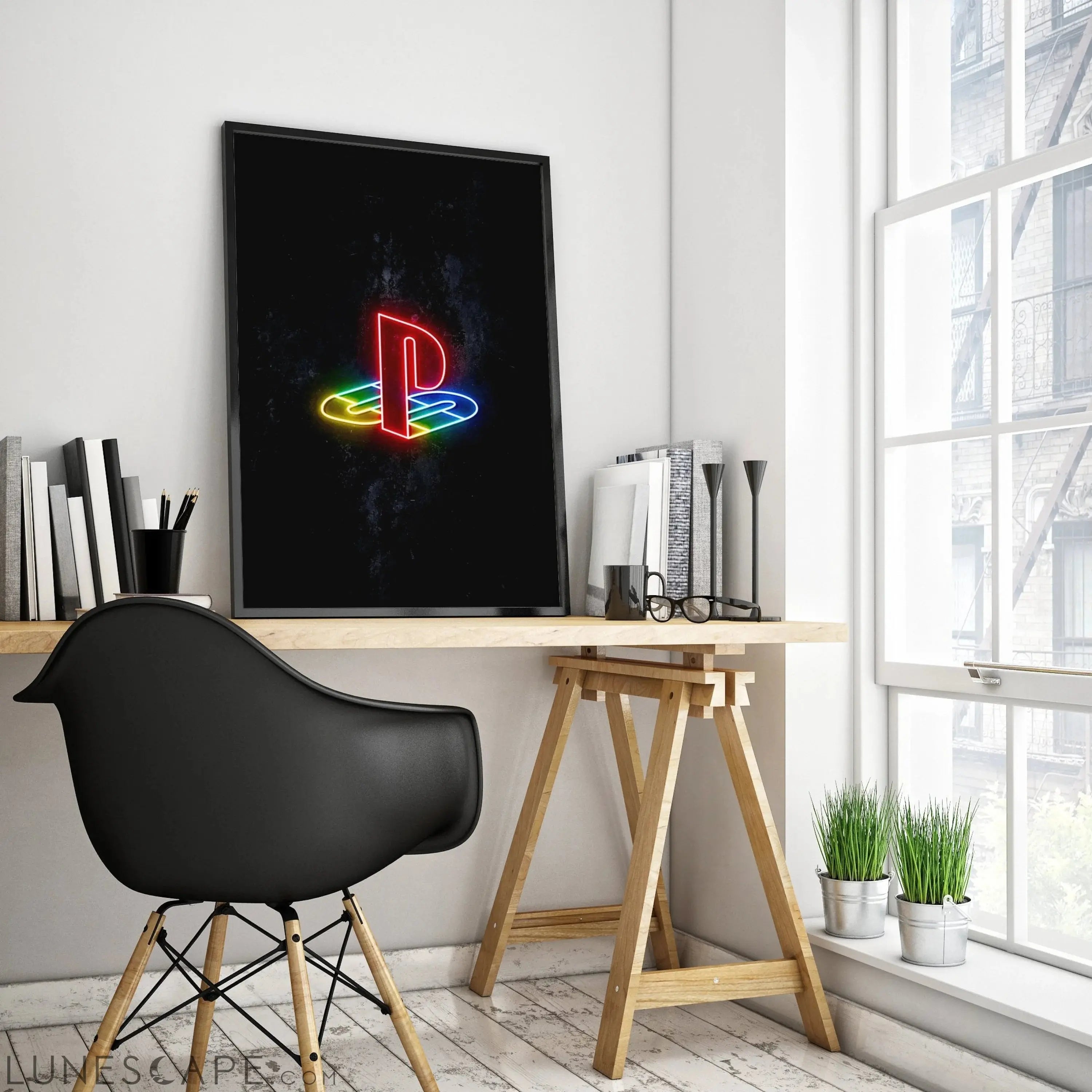 Playstation Wall Poster - Multiple Sizes LUNESCAPE