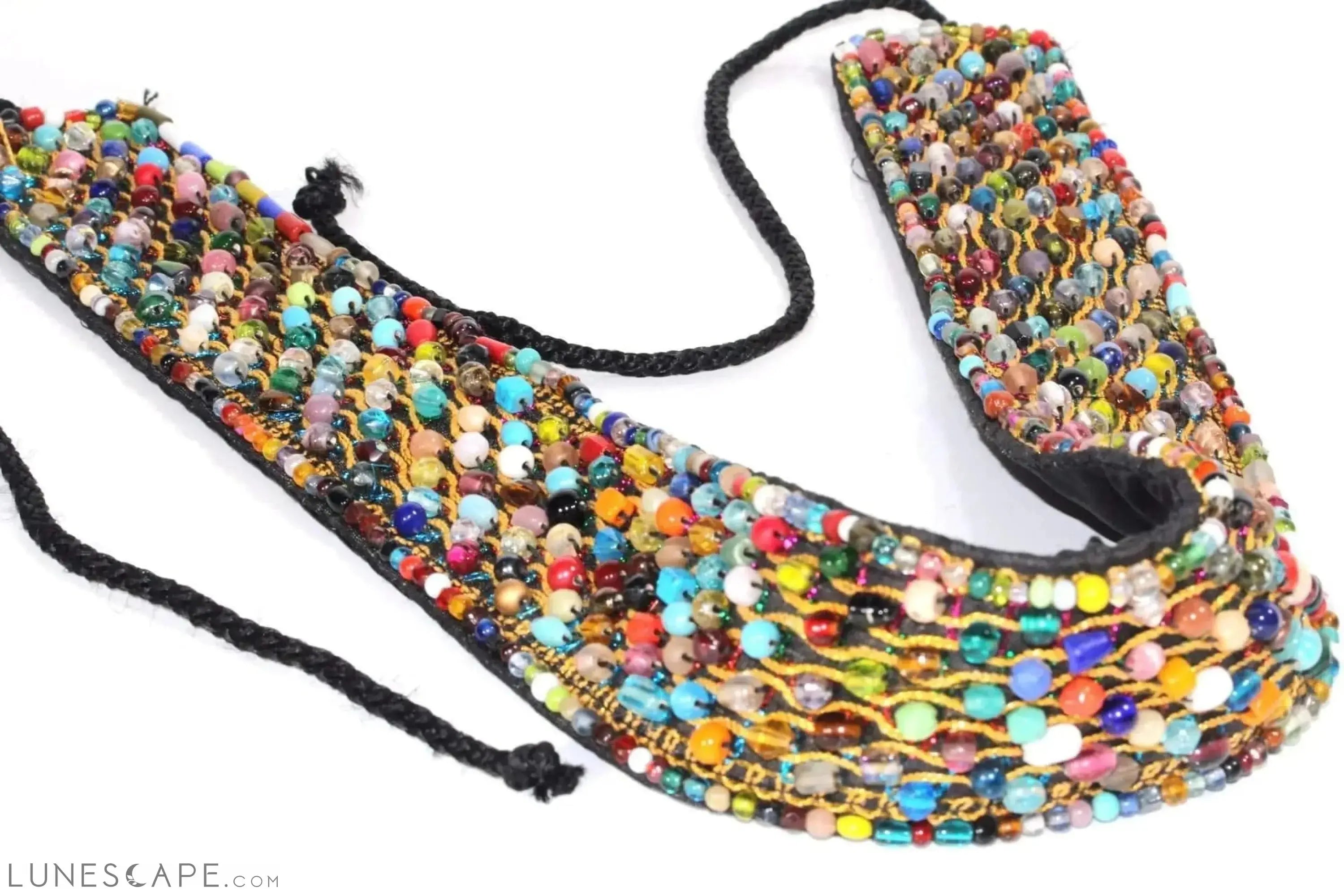 Prismatic Beaded Belt LUNESCAPE