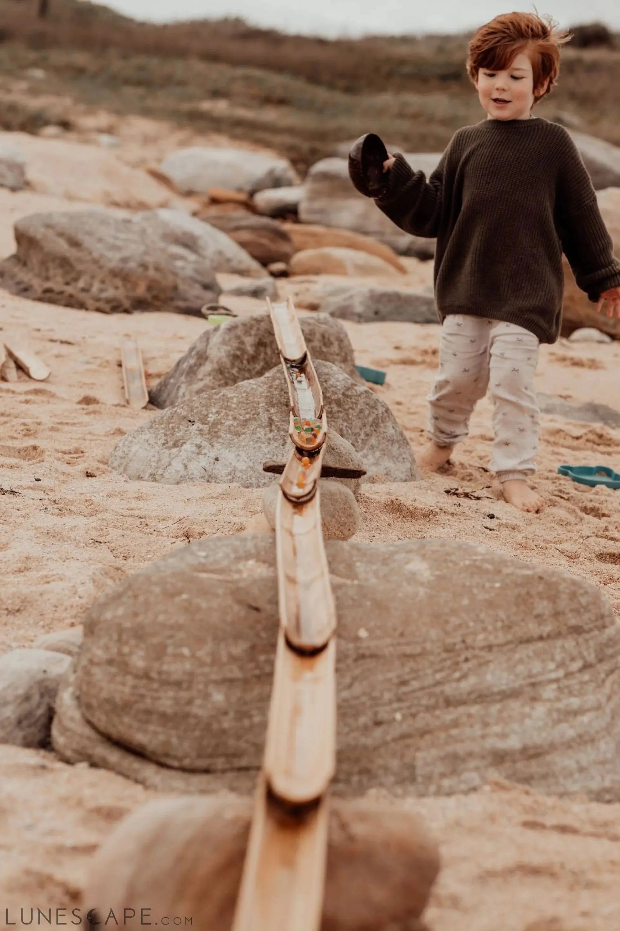 QToys Australia (USA) Bamboo Channel set of 18 pcs LUNESCAPE